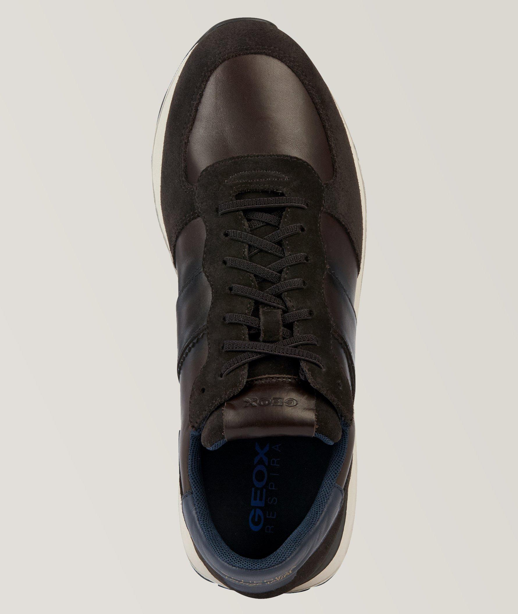 Chaussure sport Spherica en cuir et en tissu image 4
