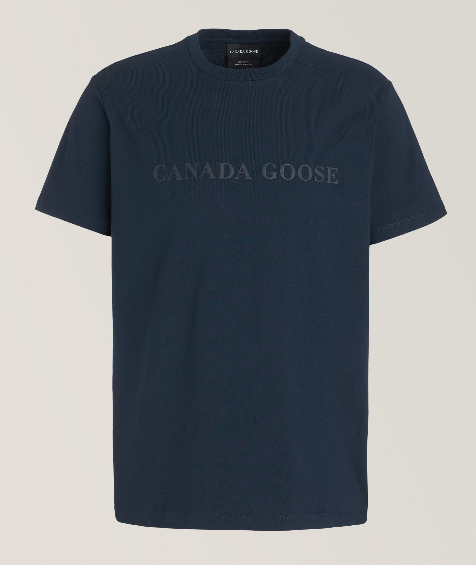 Emerson Rubberized Logo Cotton T-Shirt  image 0