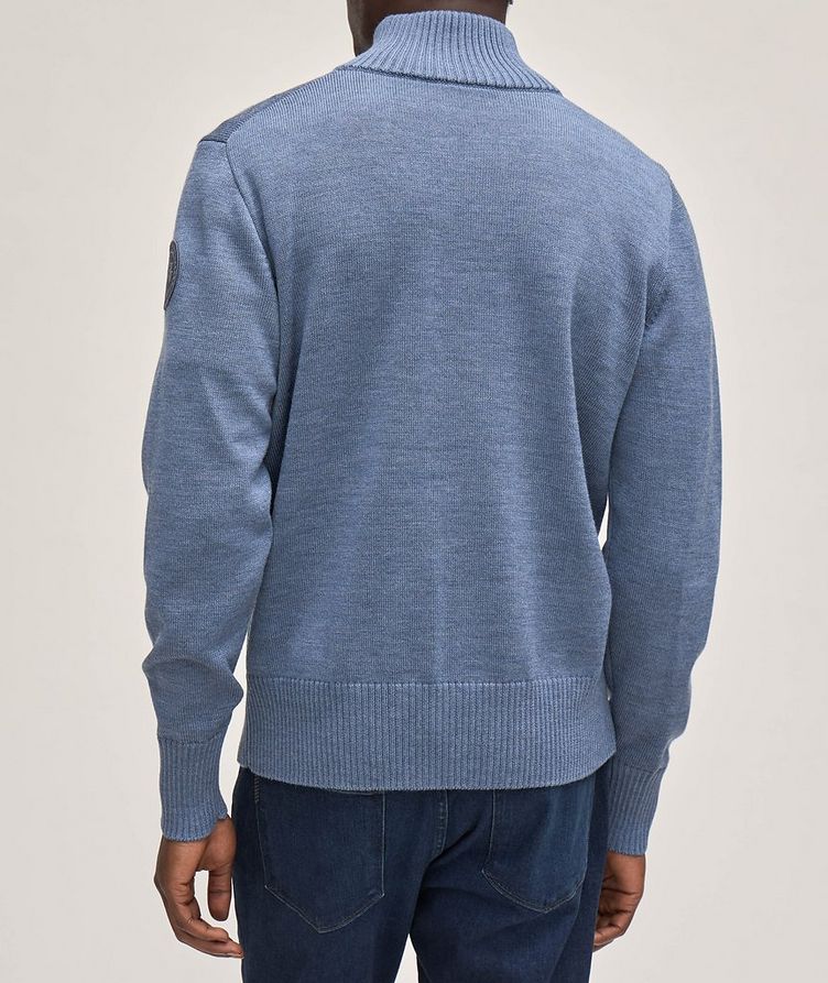 Rosseau Merino Wool Quarter-Zip Sweater image 2