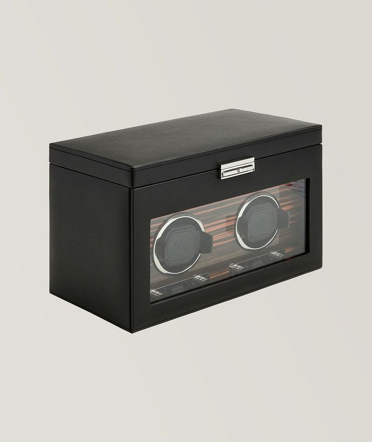 Roadster Double Watch Winder With Storage image 1