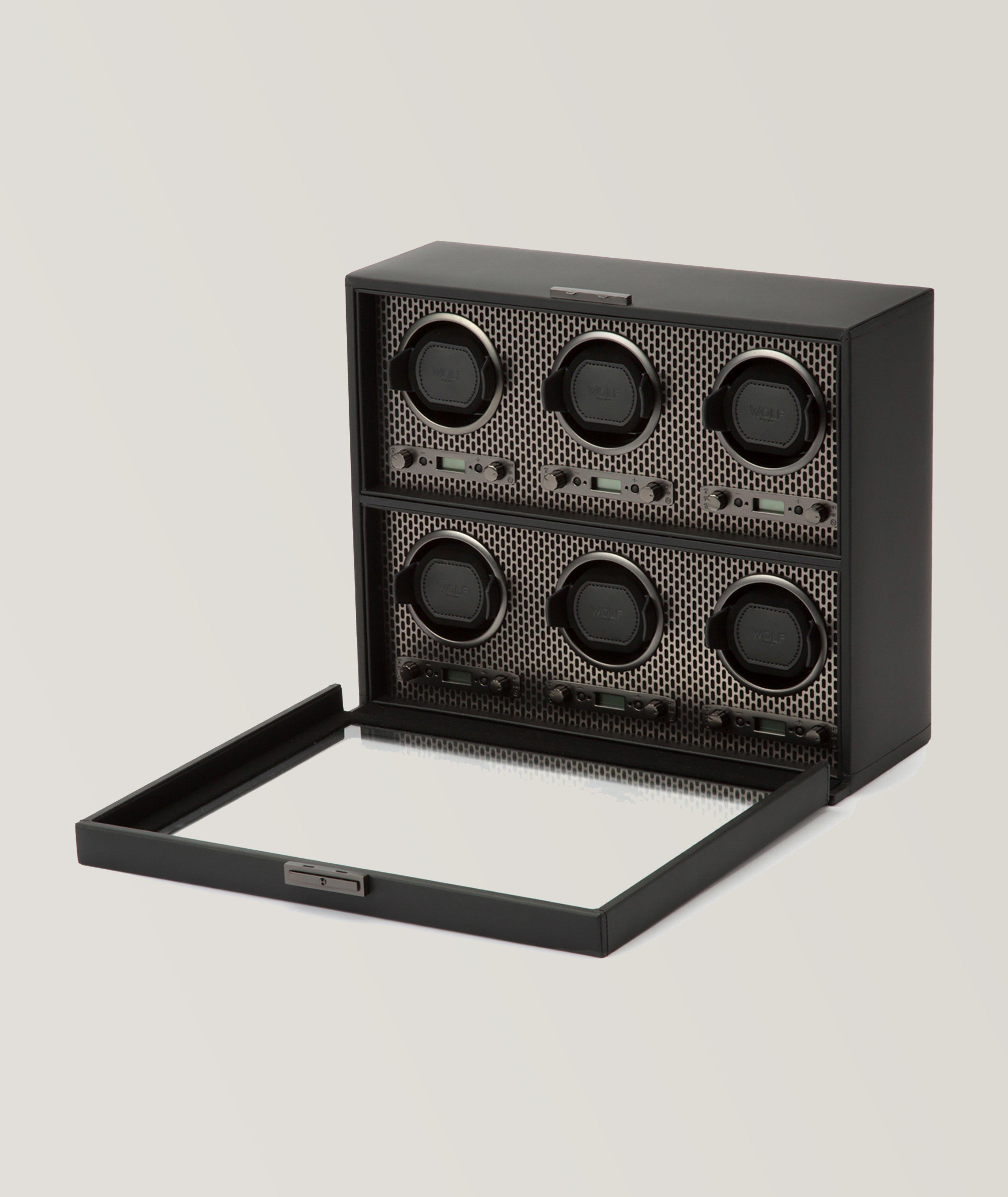 Axis Six Piece Watch Winder With Storage image 2