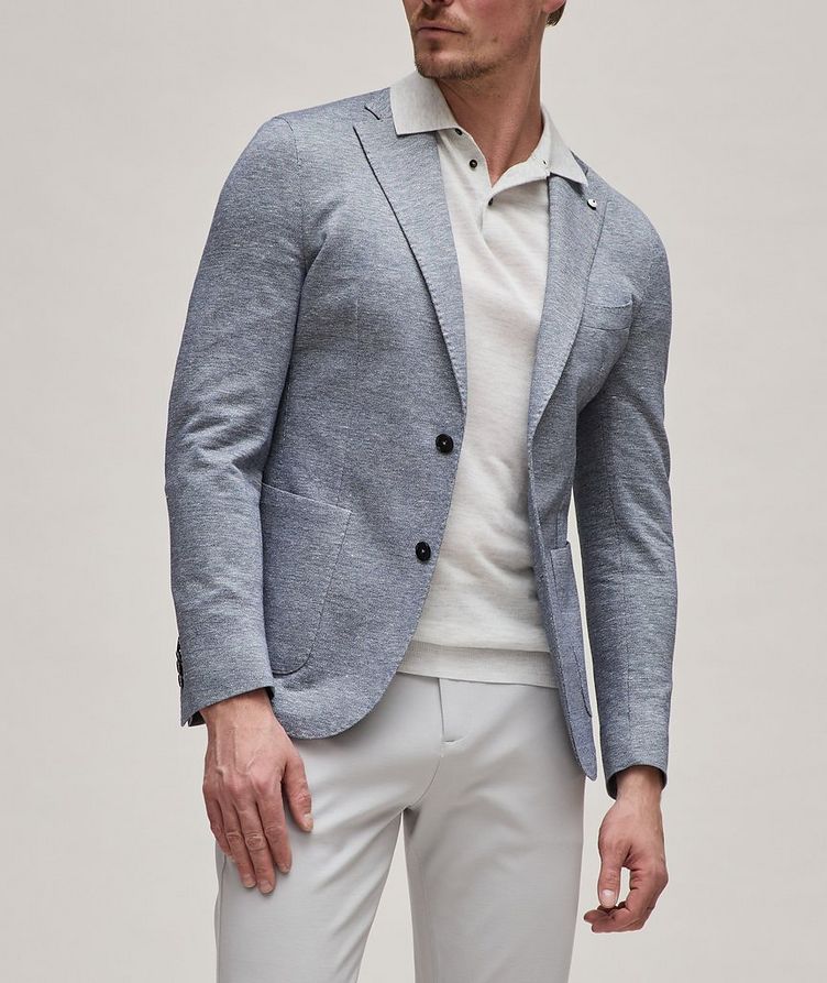Jersey Linen-Cotton Sport Jacket image 1