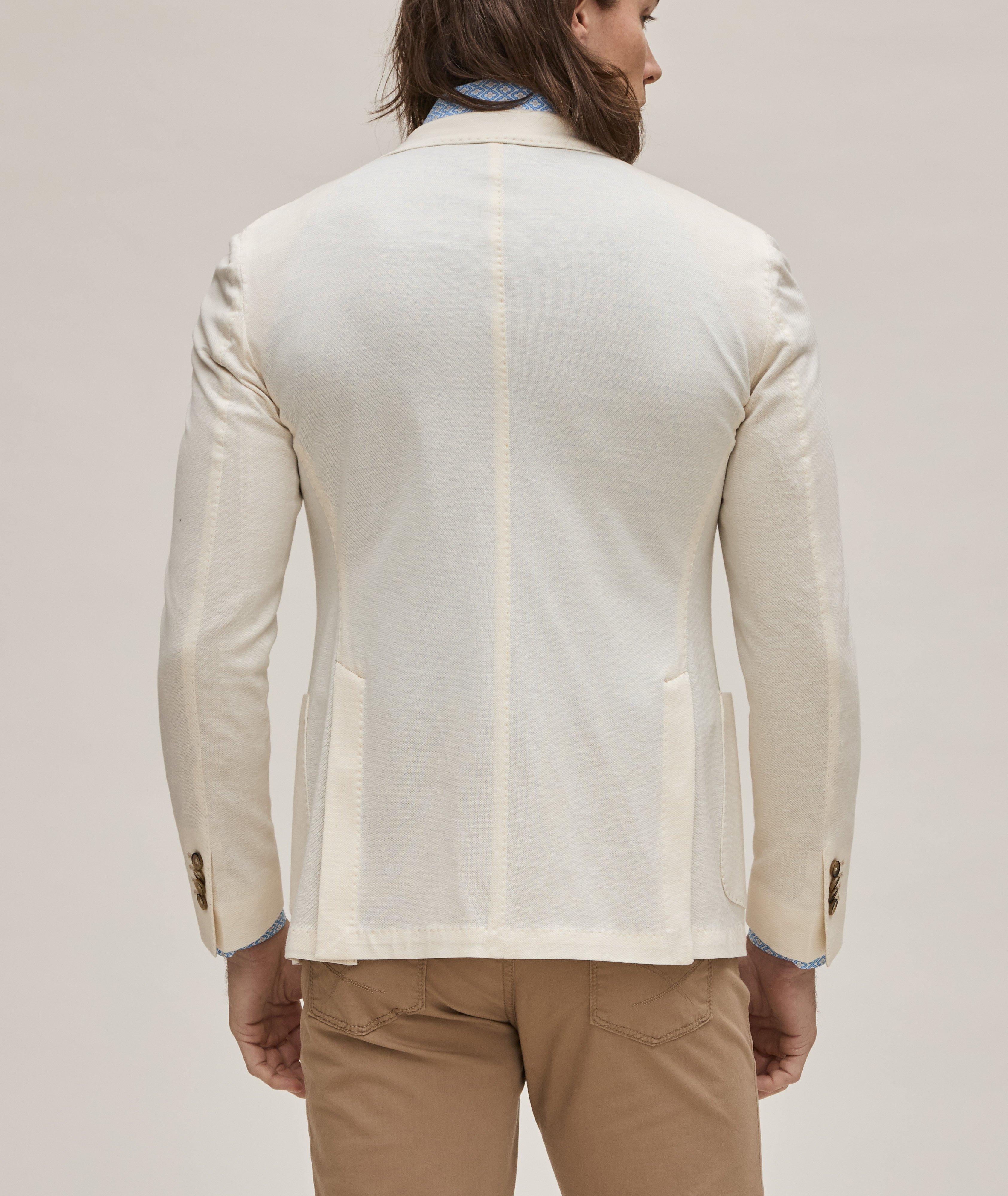 Jersey Cotton-Blend Sport Jacket