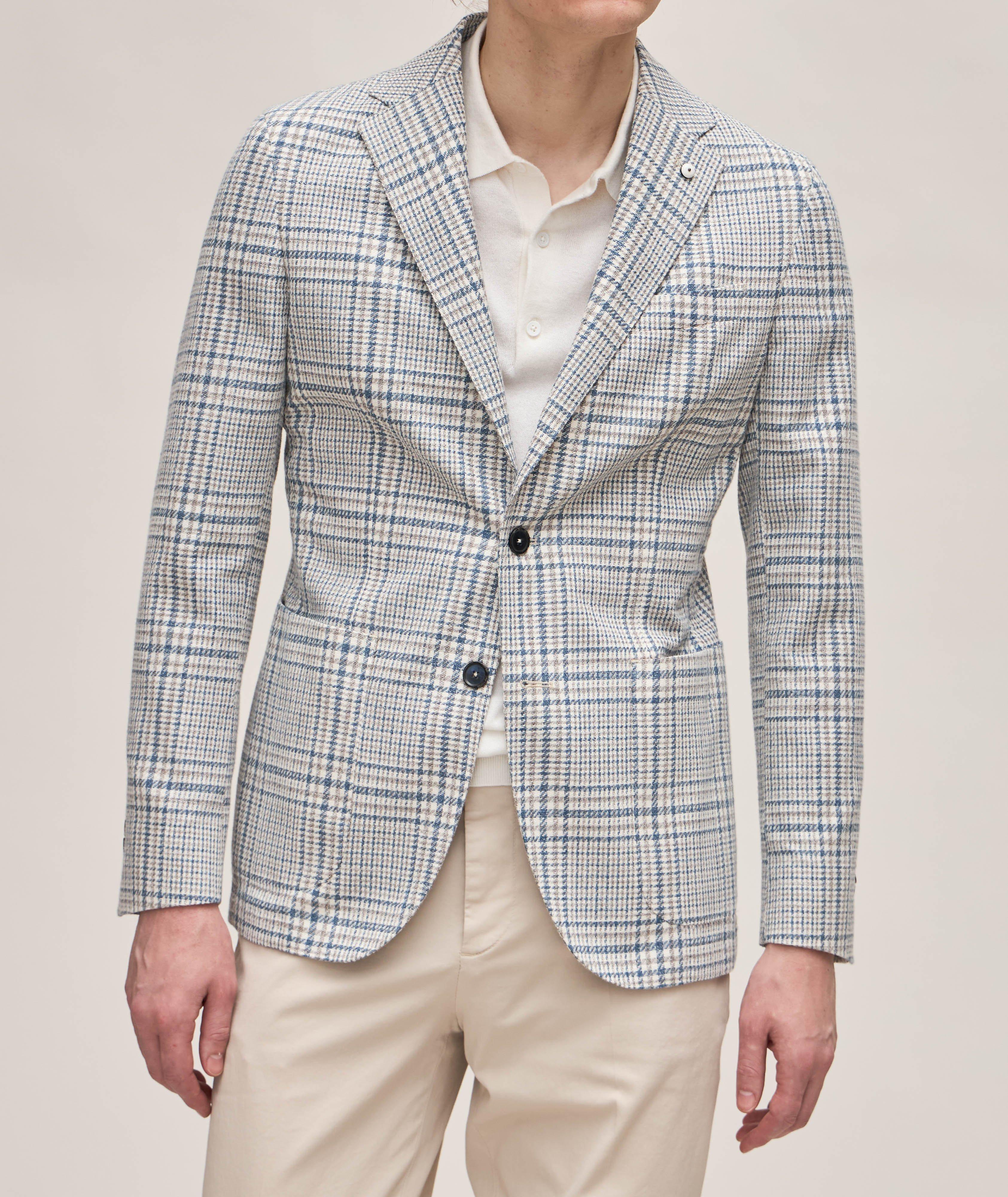 Houndstooth Cotton Sport Jacket image 1