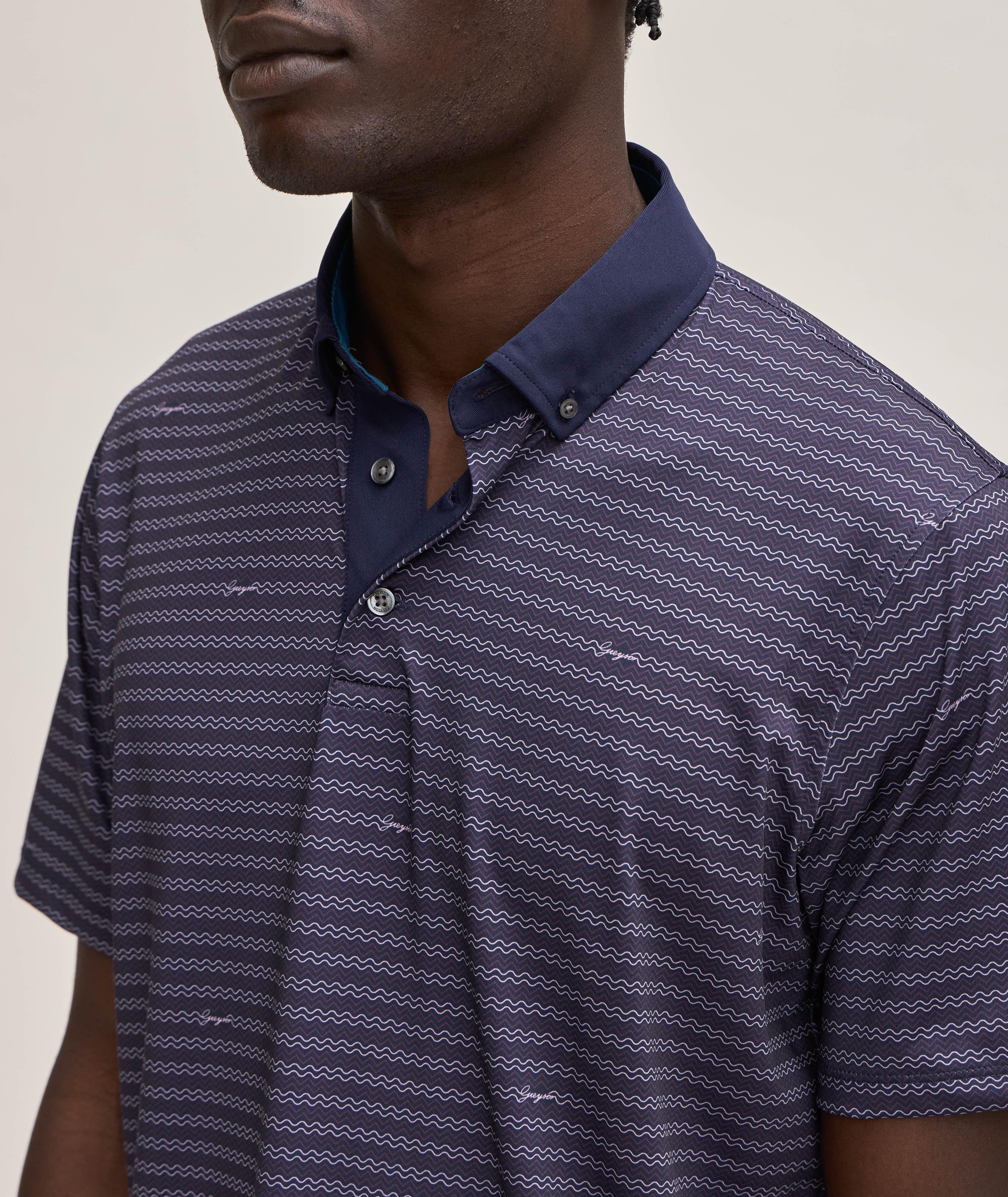 Wind & Water Symbol Stretch-Fabric Golf Polo image 3