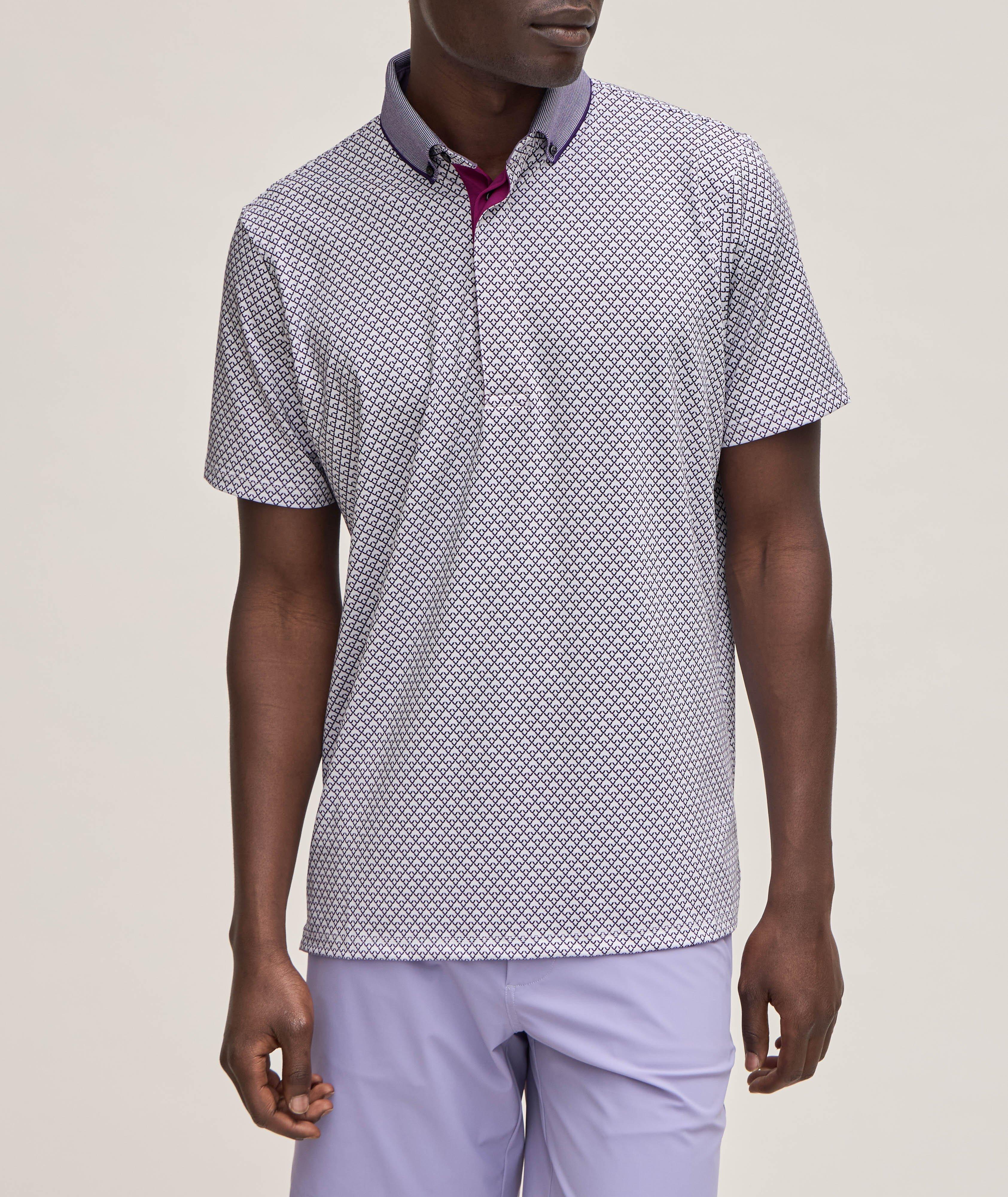 Bat Cloud Button-Down Collar Polo  image 1