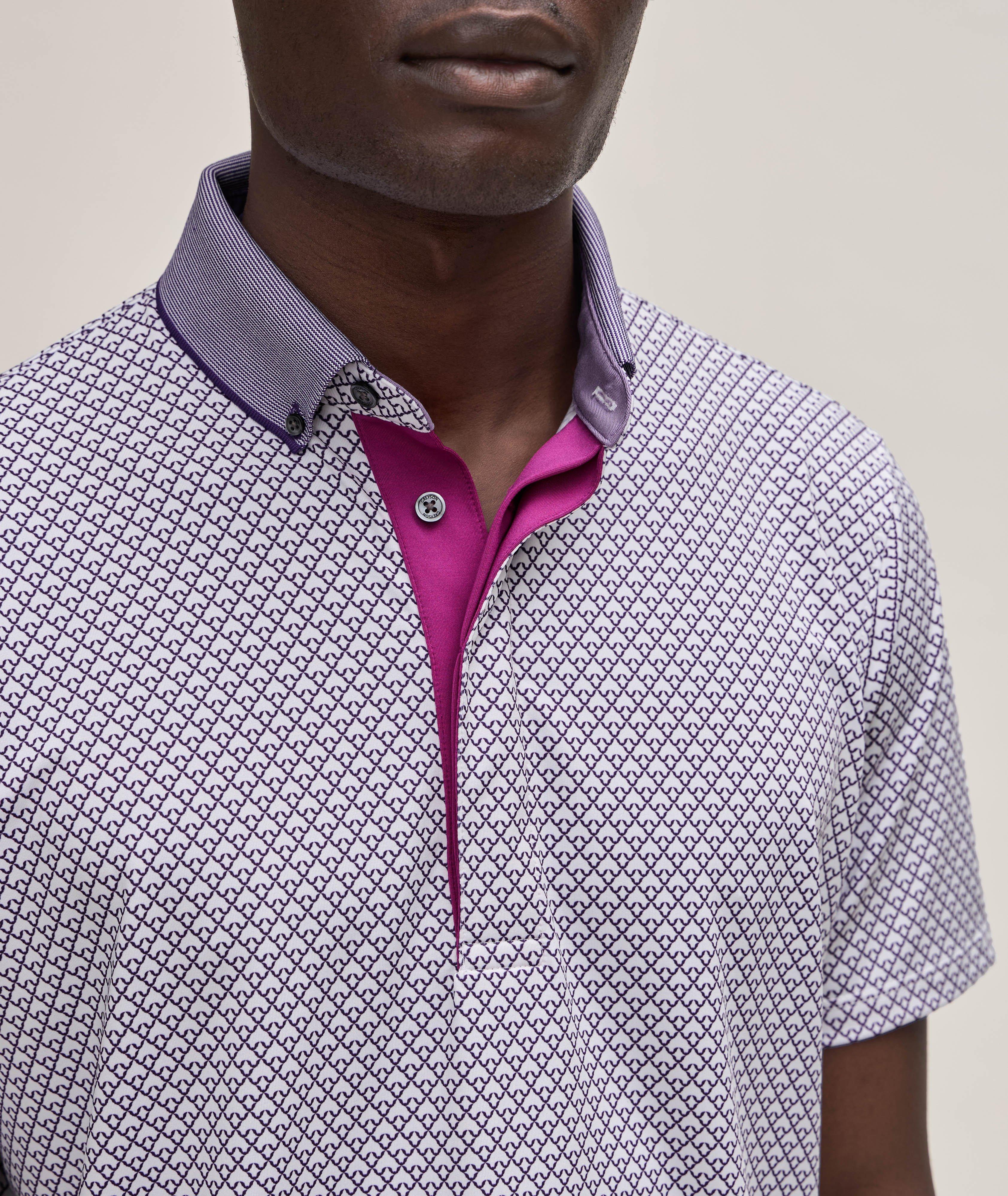 Bat Cloud Button-Down Collar Polo  image 3