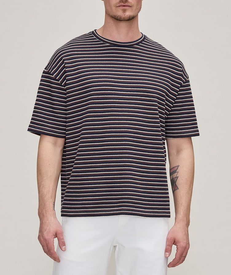 Bahia Multi-Striped Organic Cotton T-Shirt image 1
