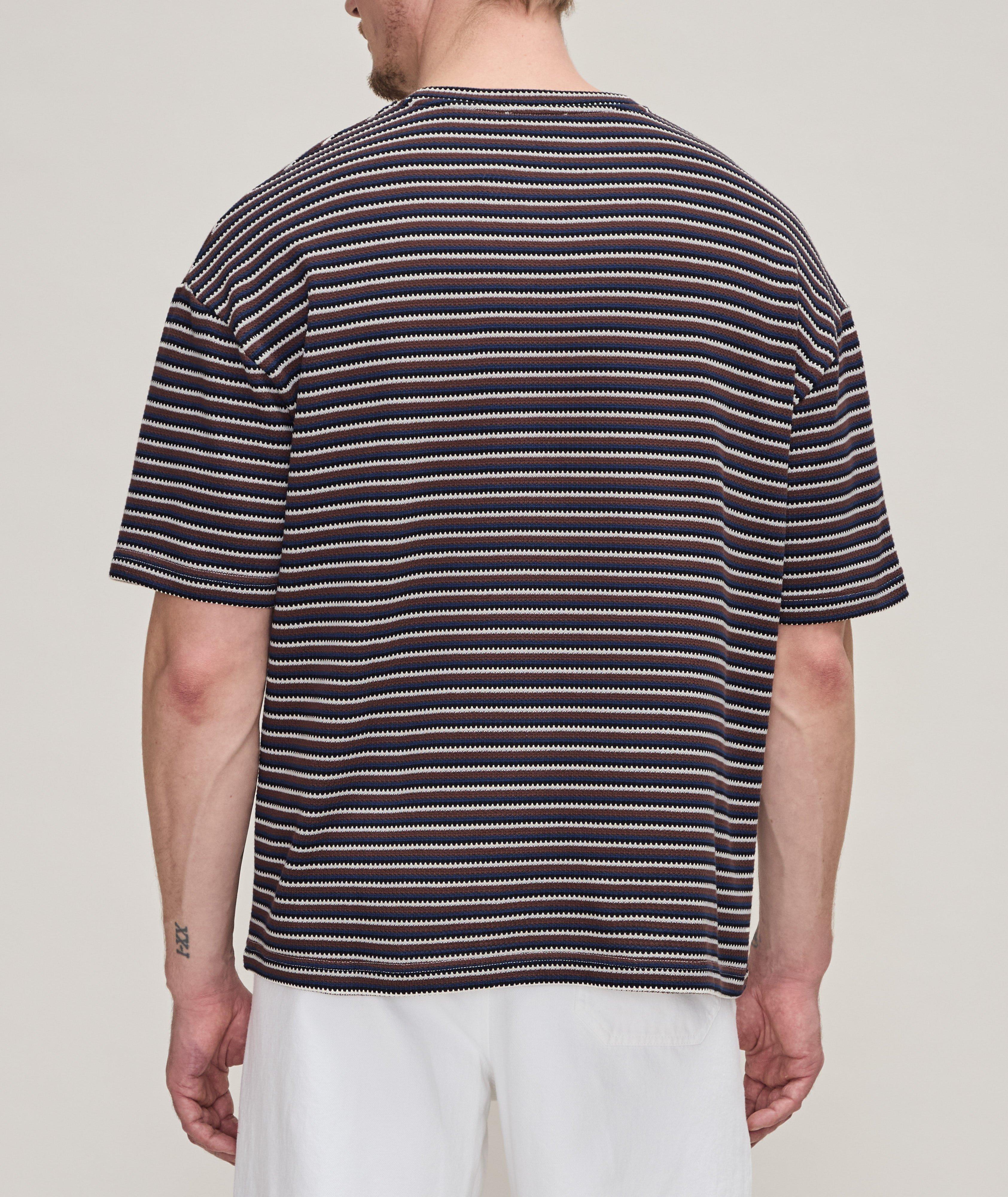 Bahia Multi-Striped Organic Cotton T-Shirt image 4