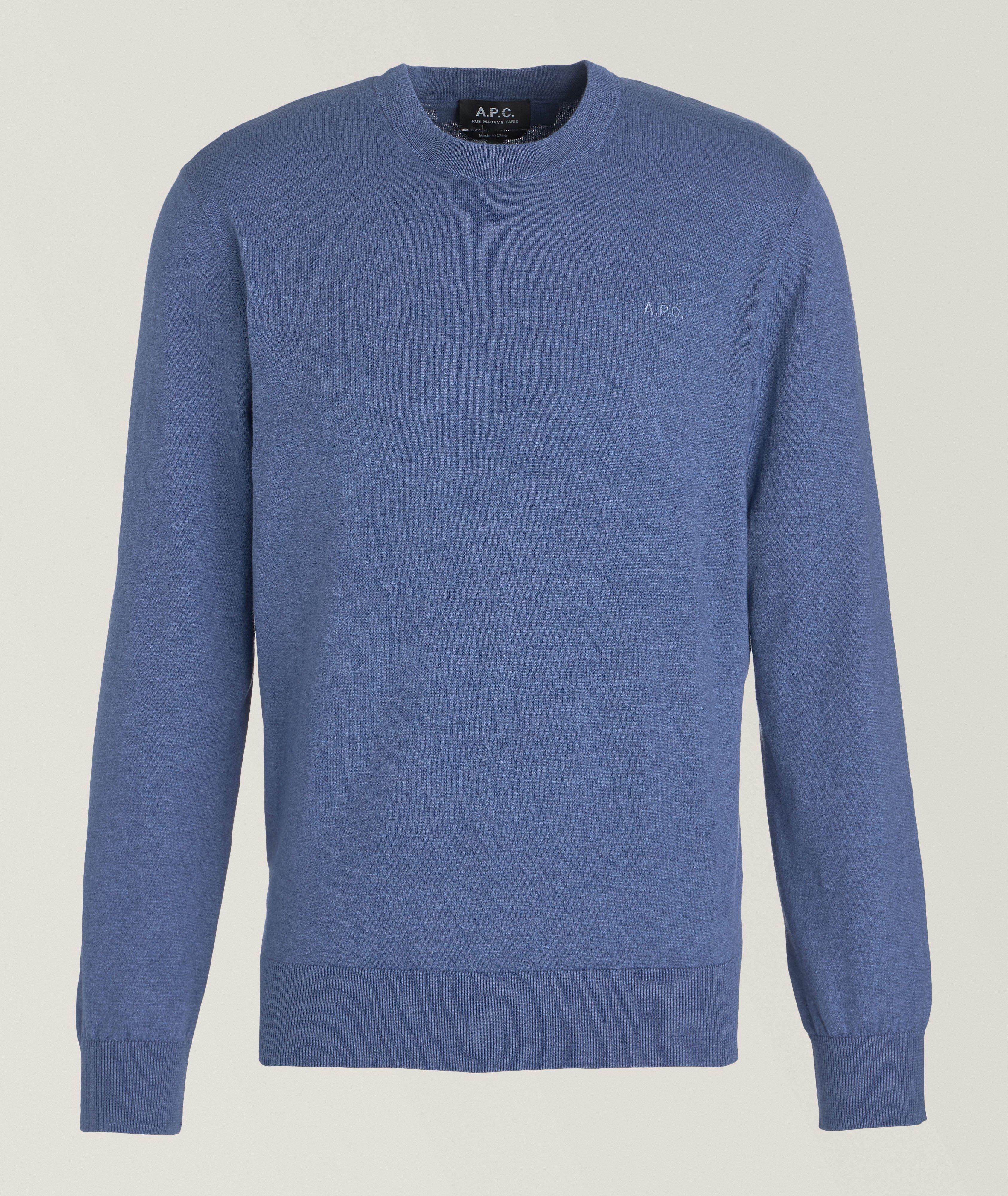 A.P.C. Julo Cotton-Cashmere Knitted Sweater 