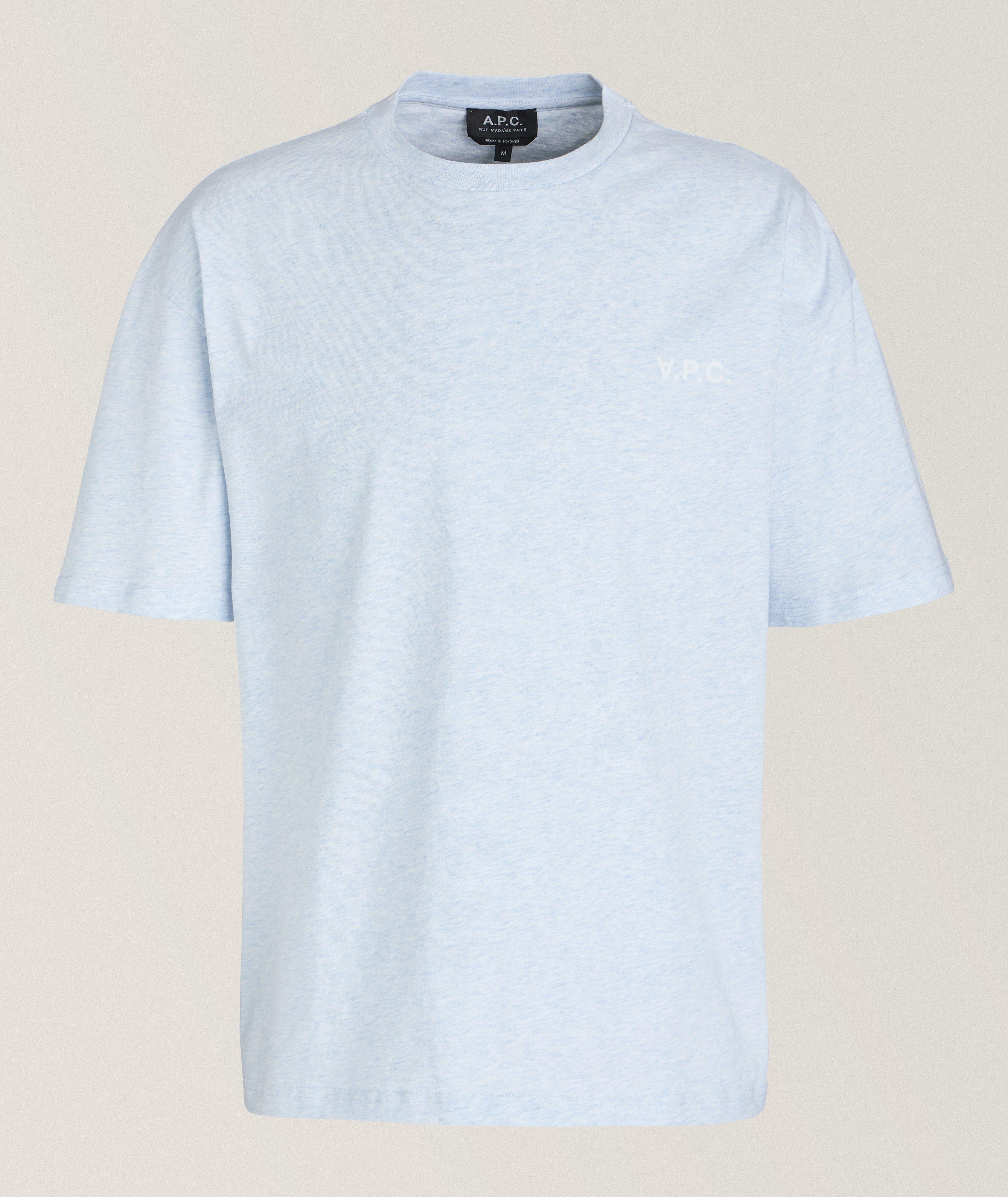New Joachim Mélange Cotton T-Shirt image 0
