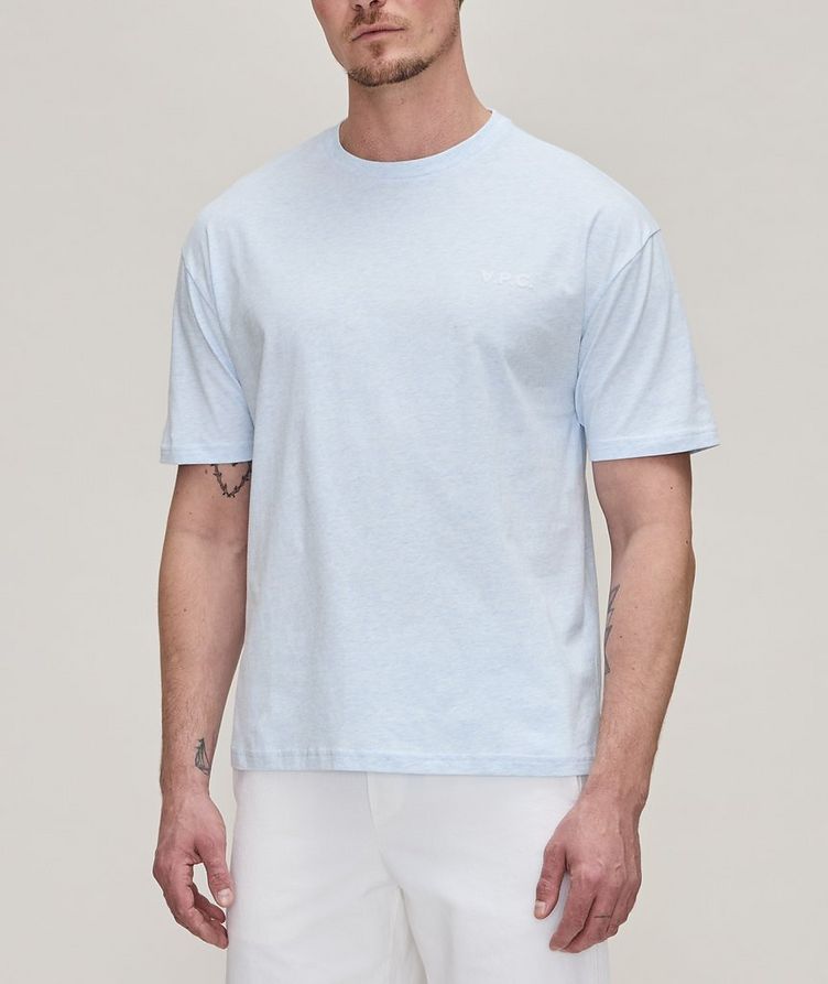 New Joachim Mélange Cotton T-Shirt image 1