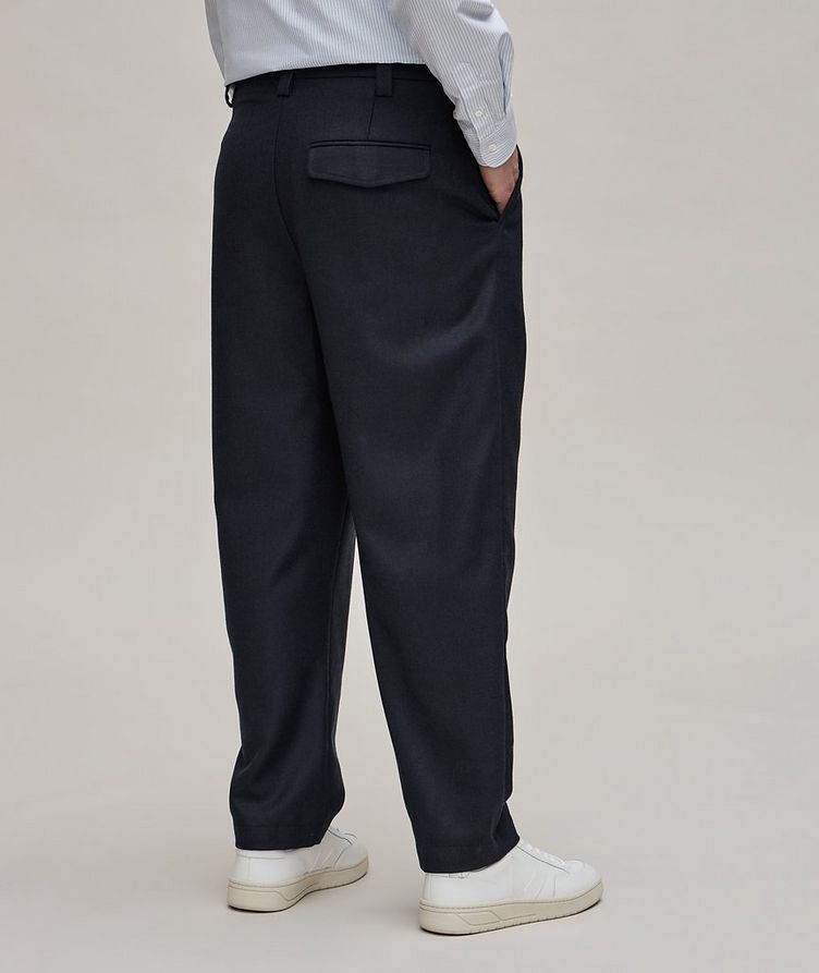 Renato Pleated Wool Trousers image 2