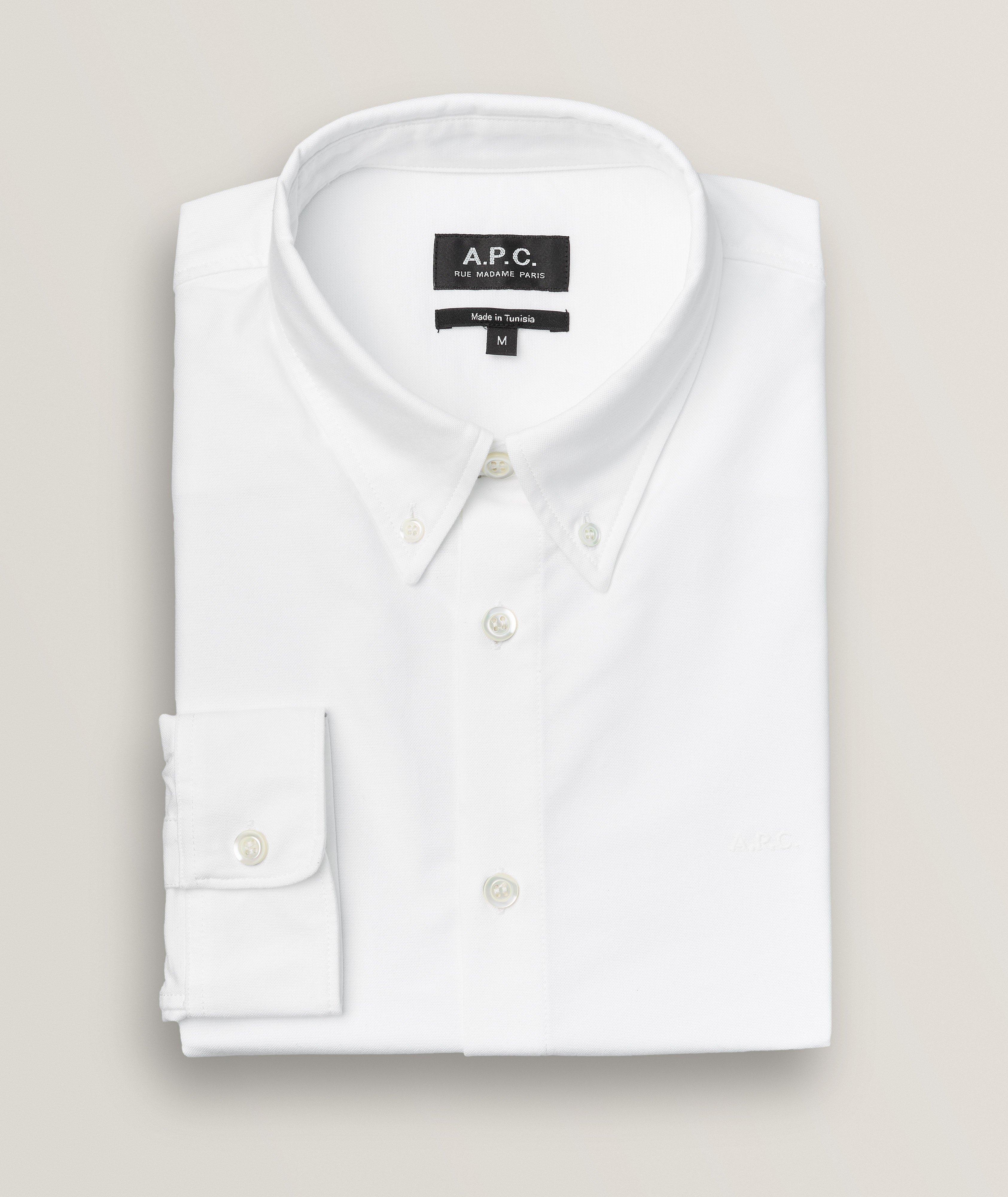 Chemise décontractée en toile oxford à col boutonné image 0