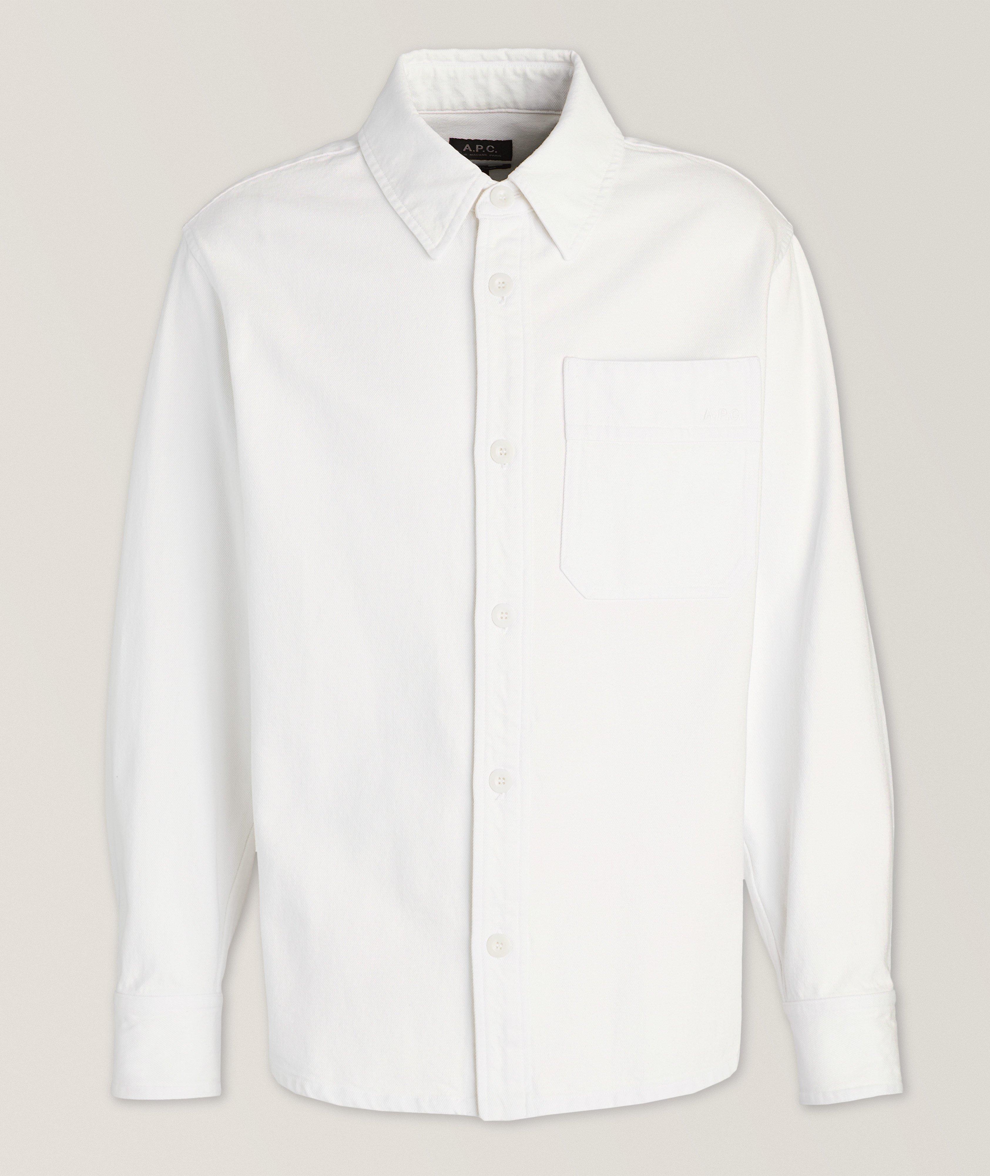 Basile Brodée Poitrine Overshirt