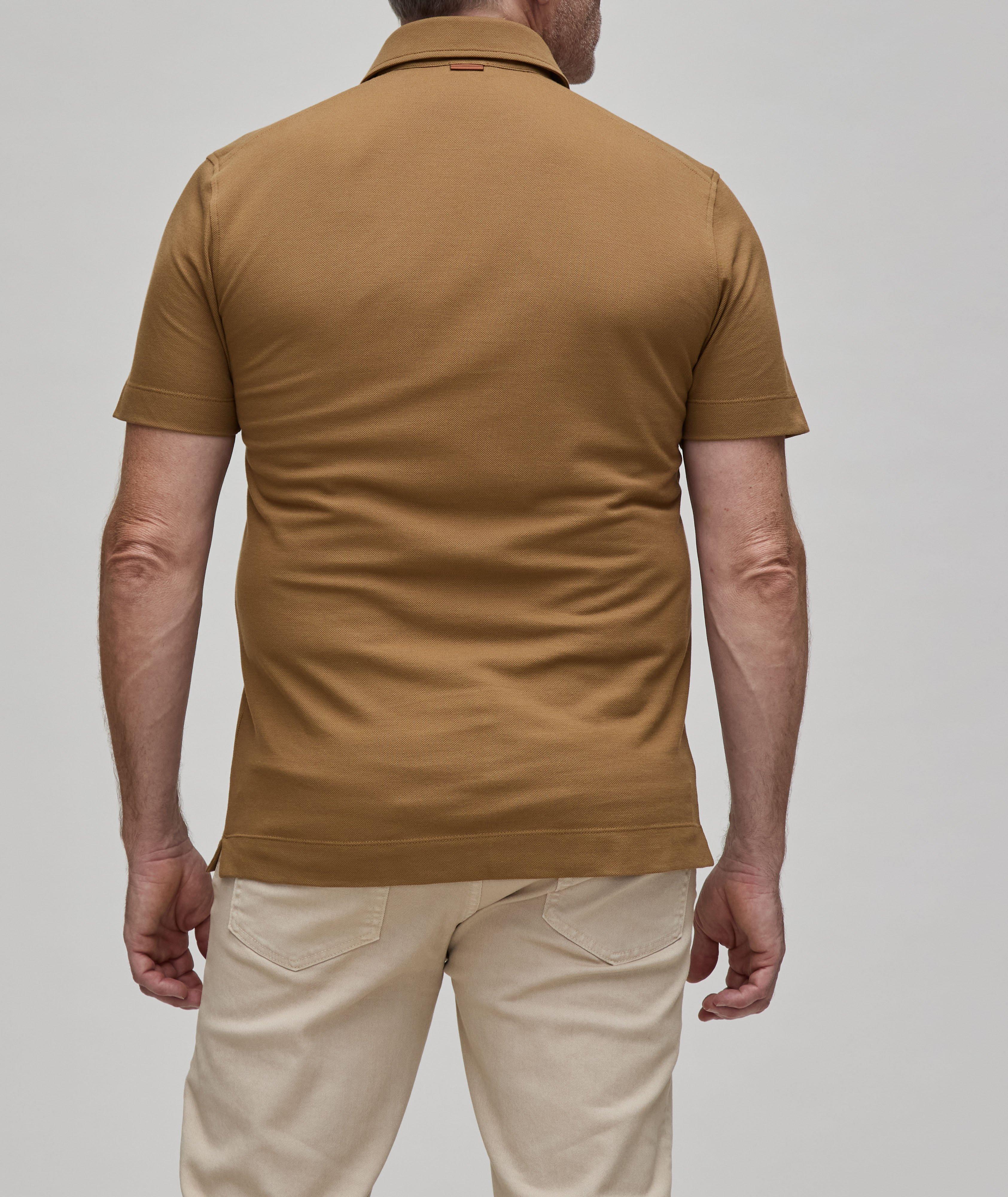 Short-Sleeve Cotton Piqué Polo image 2