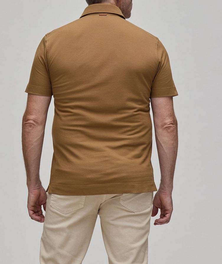 Short-Sleeve Cotton Piqué Polo image 2