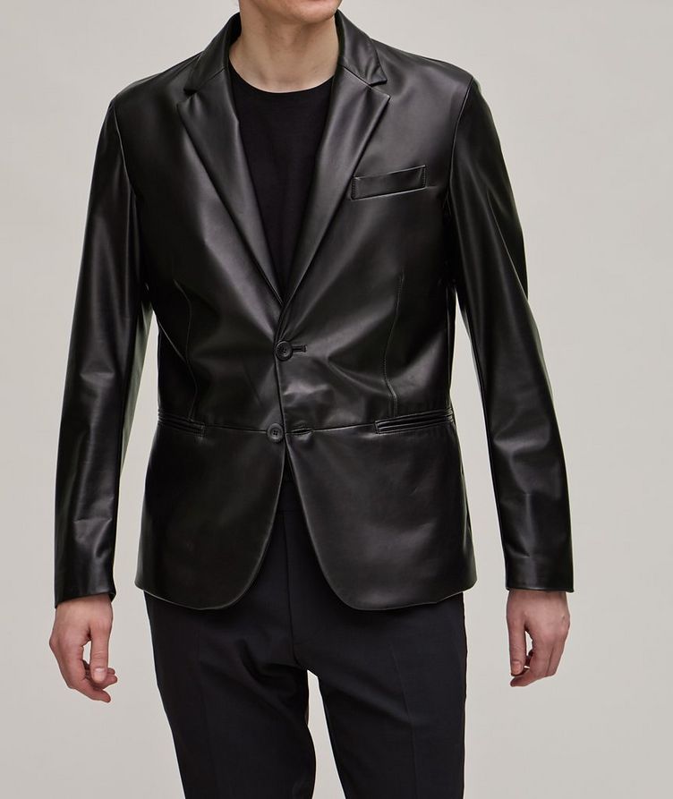 Lambskin Leather Sport Jacket image 1