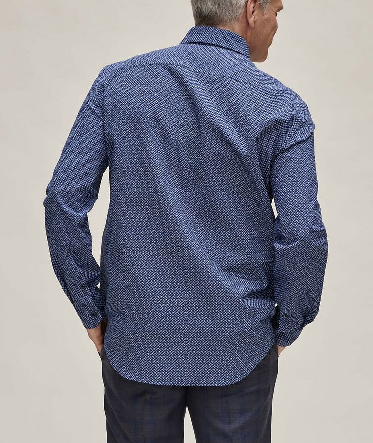 Chemise habillée en toile seersucker à motif géométrique image 2