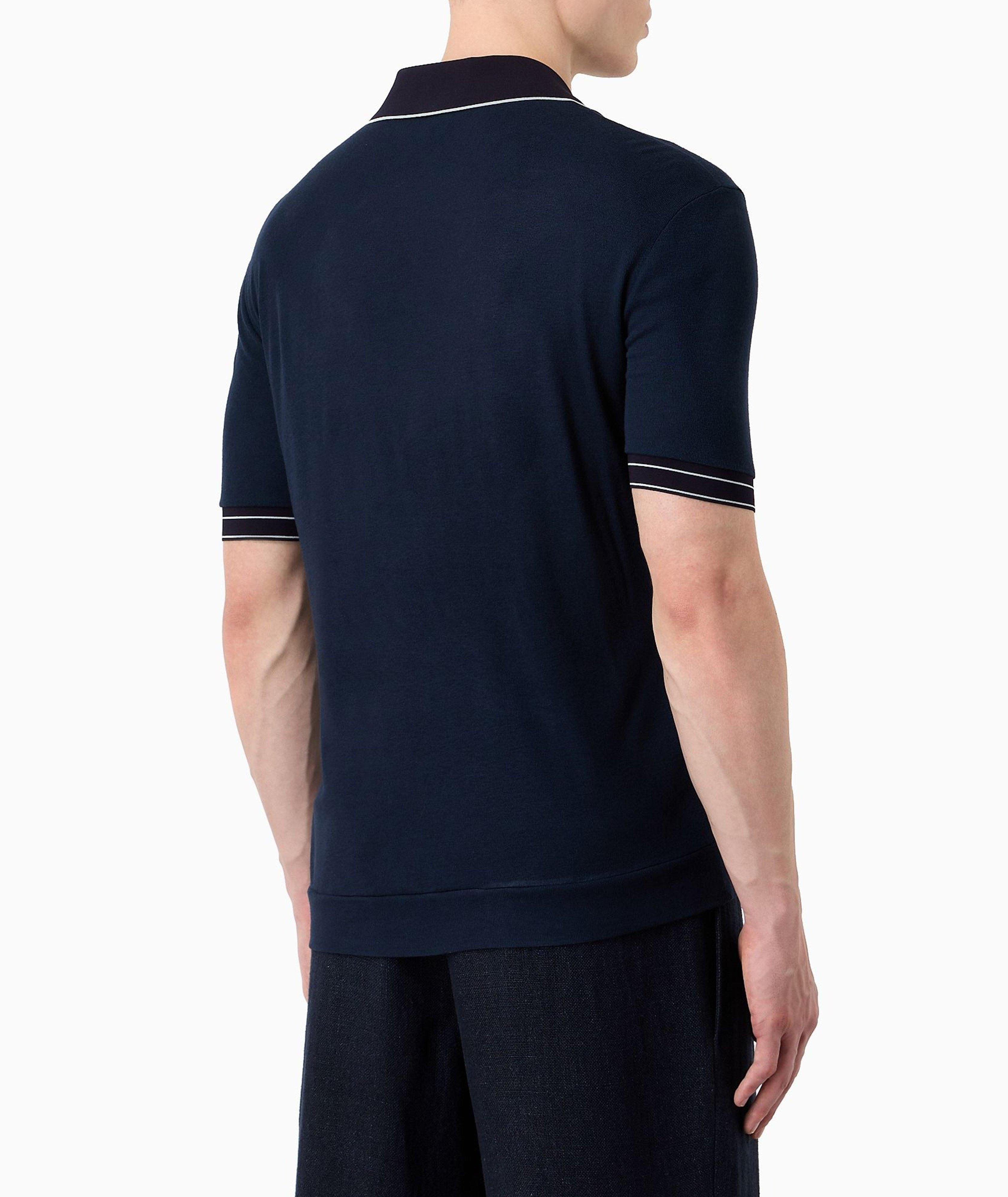 Contrast Trims Polo