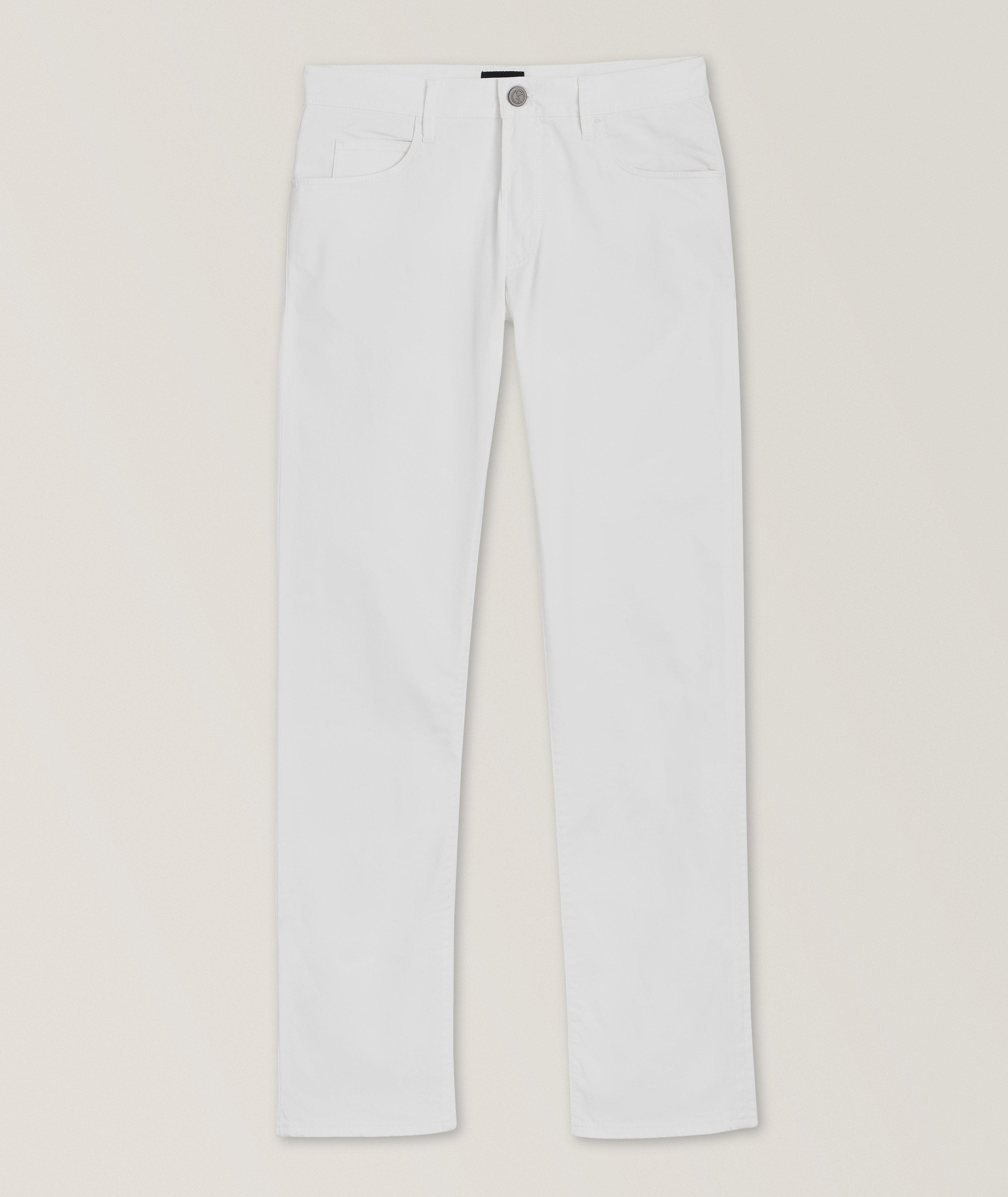 Five-Pocket Stretch-Cotton Jeans  image 0