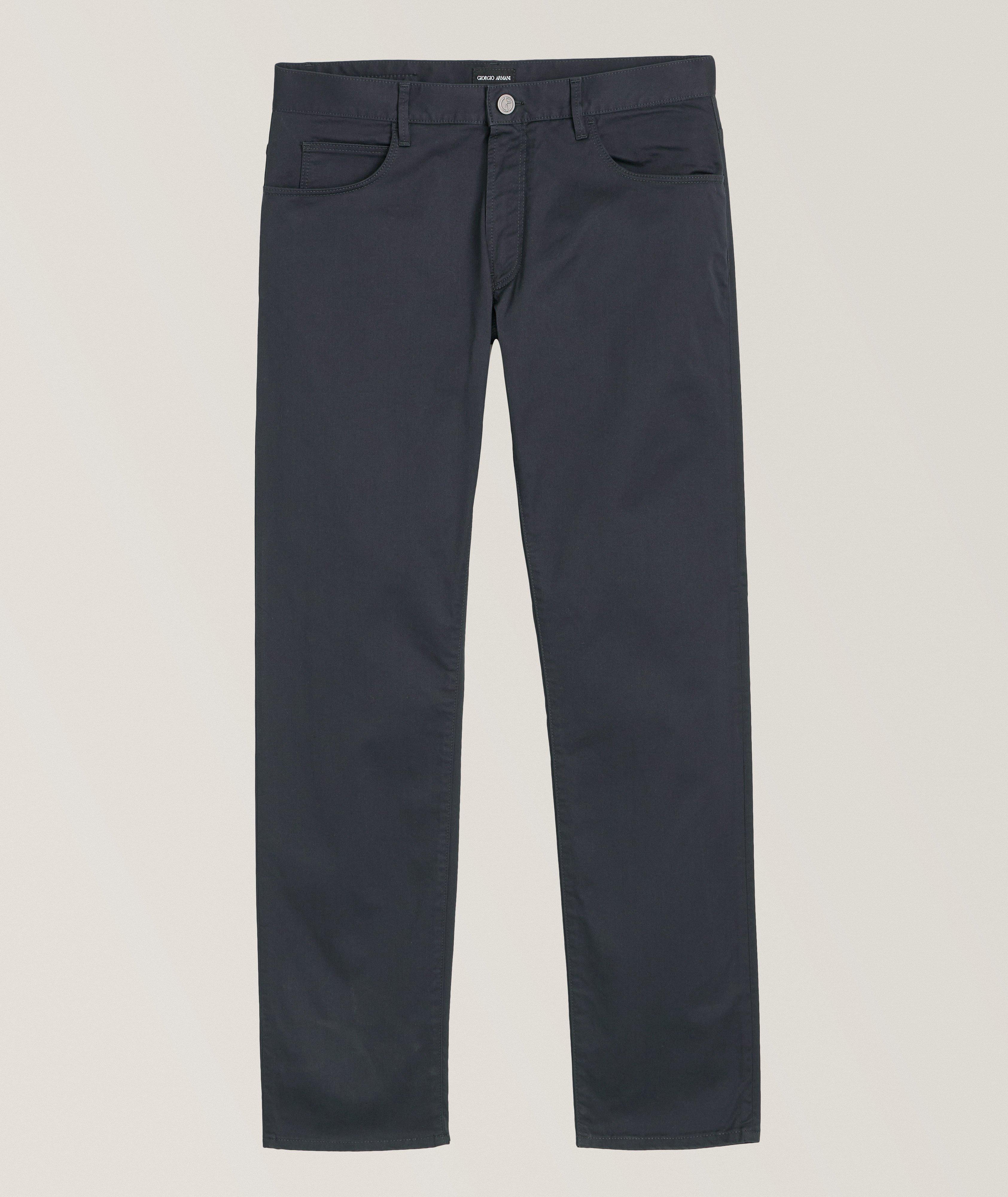 Five-Pocket Stretch-Cotton Jeans  image 0