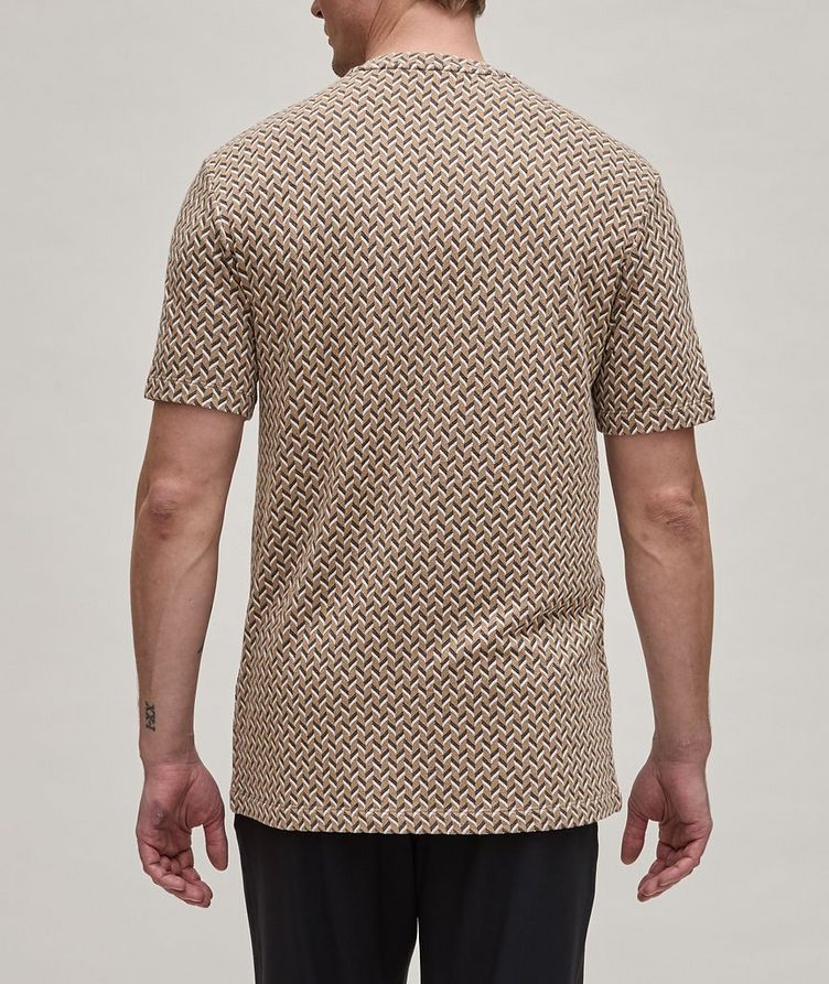 Sustainable Eco-Viscose Geometric T-Shirt image 2