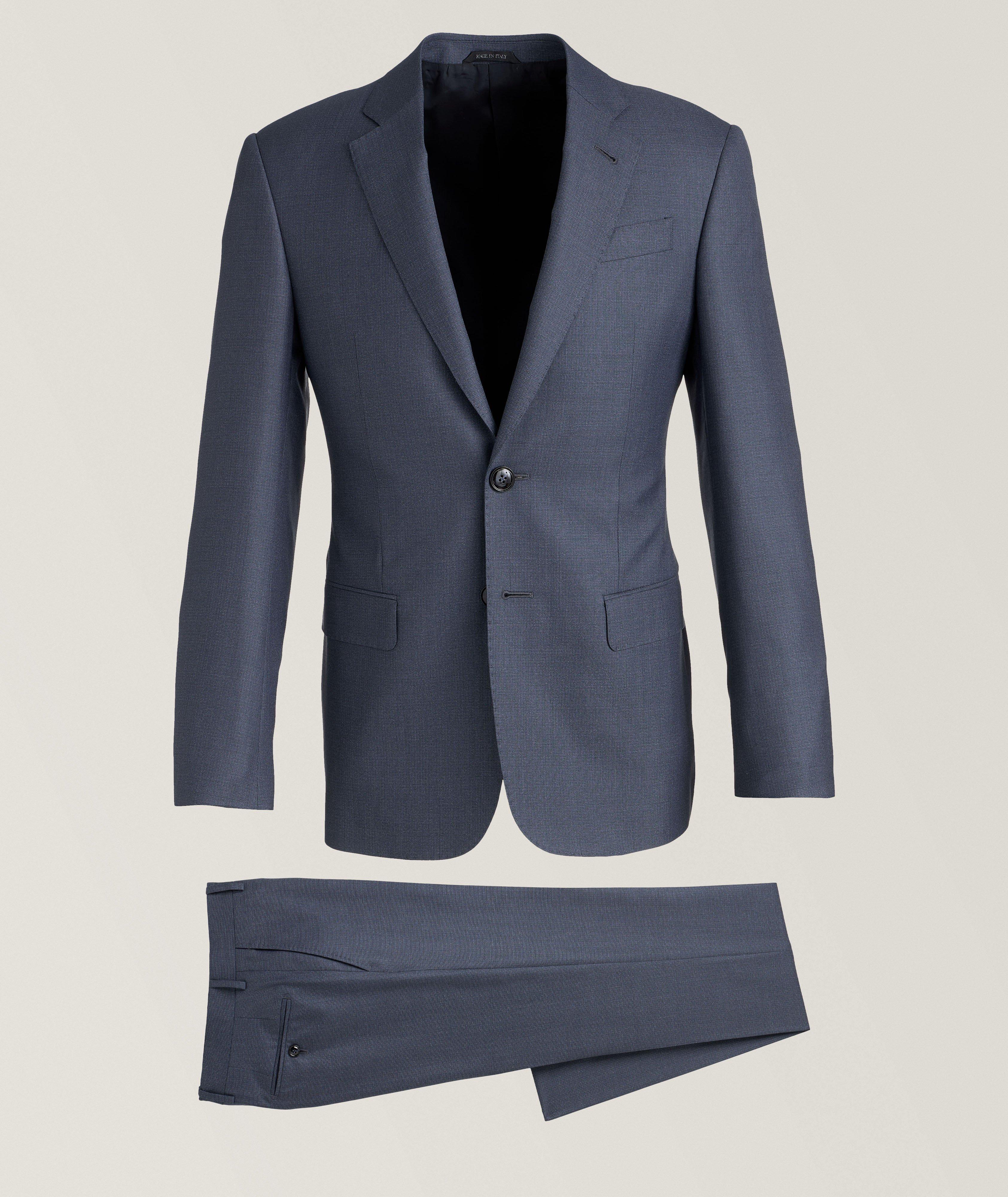 Armani best sale silk suit