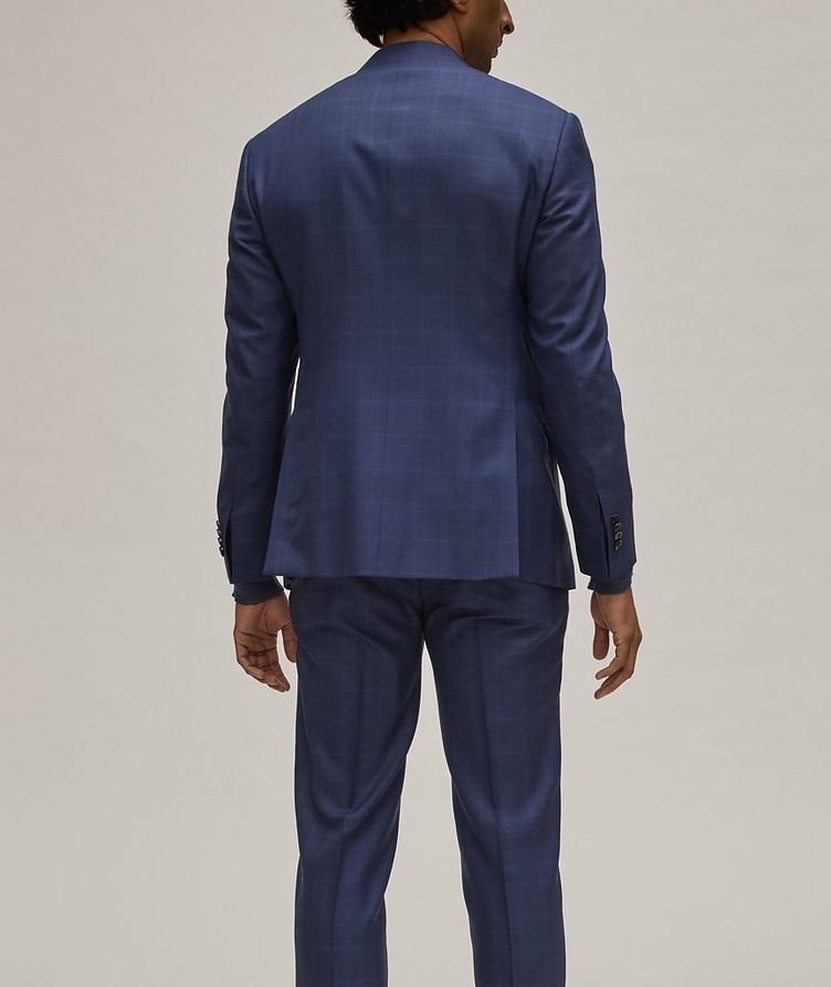 Soft Collection Checked Wool-Silk Suit image 2