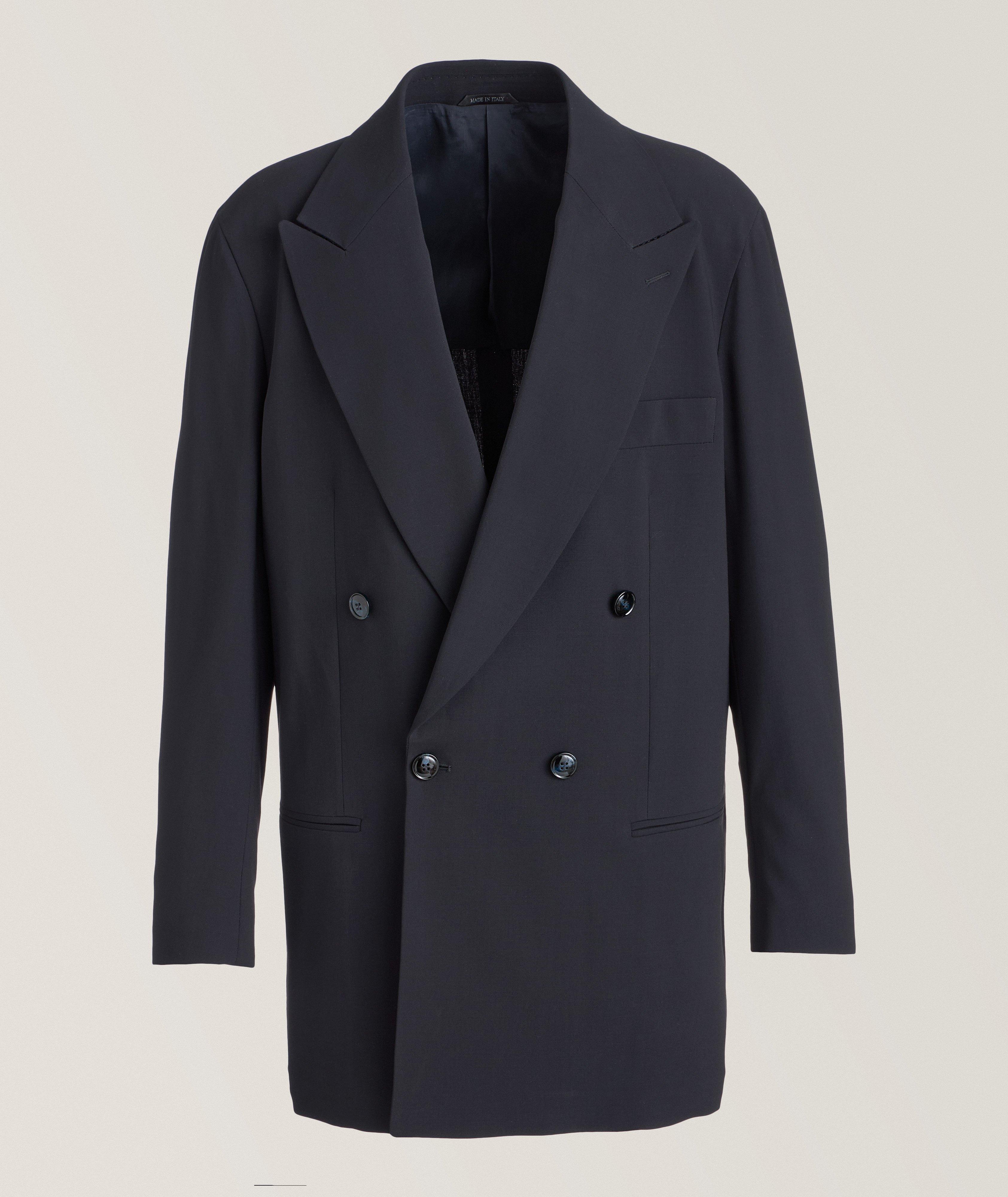 Giorgio Armani Gere Line Double-Breasted Virgin Wool Crêpe Suit | Suits ...