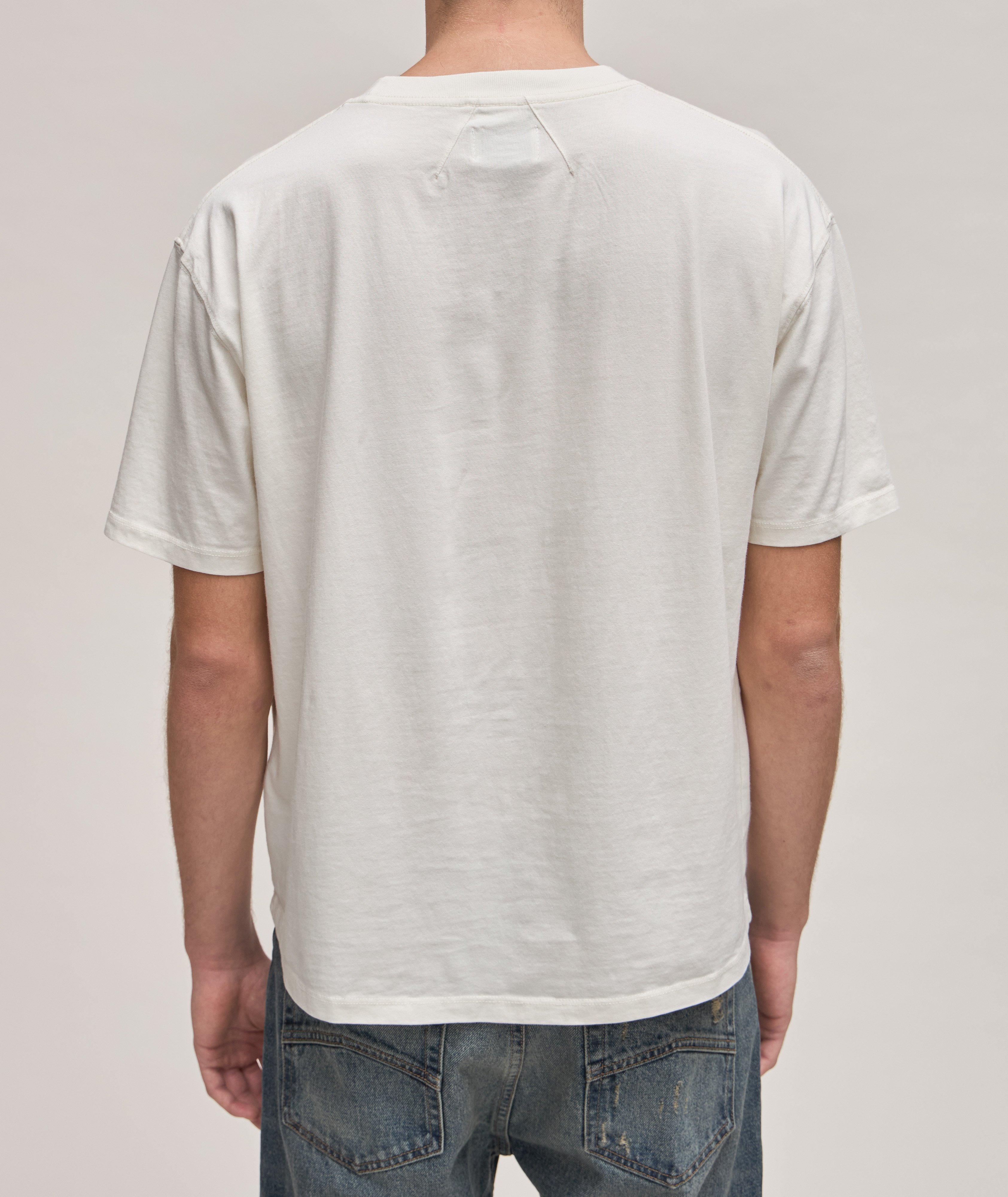 Rossa Printed Logo Cotton T-Shirt image 2