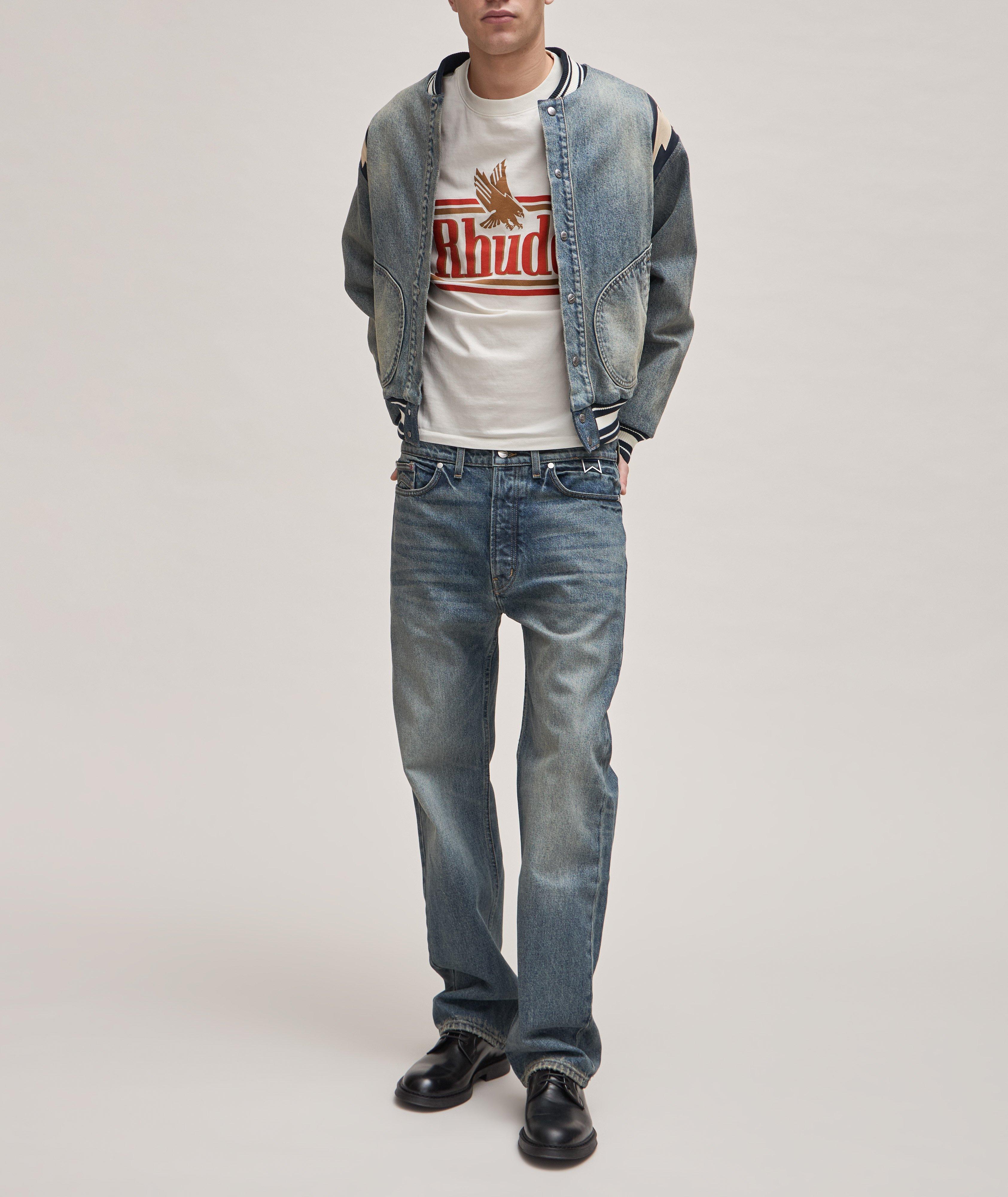 Rossa Printed Logo Cotton T-Shirt image 3