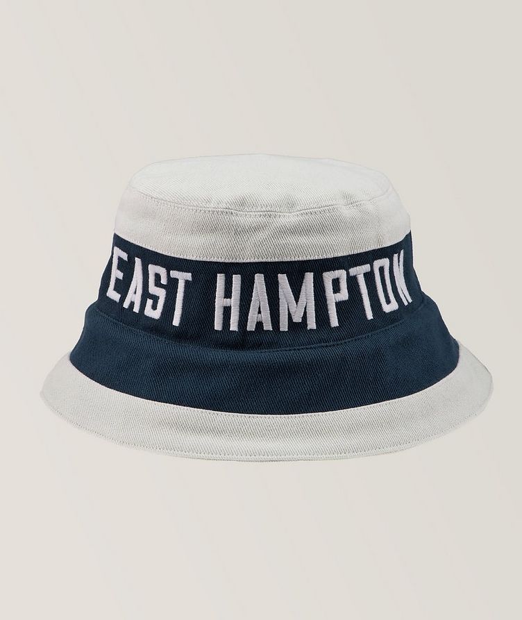 Logo Embroidered Two-Tone Bucket Hat image 1
