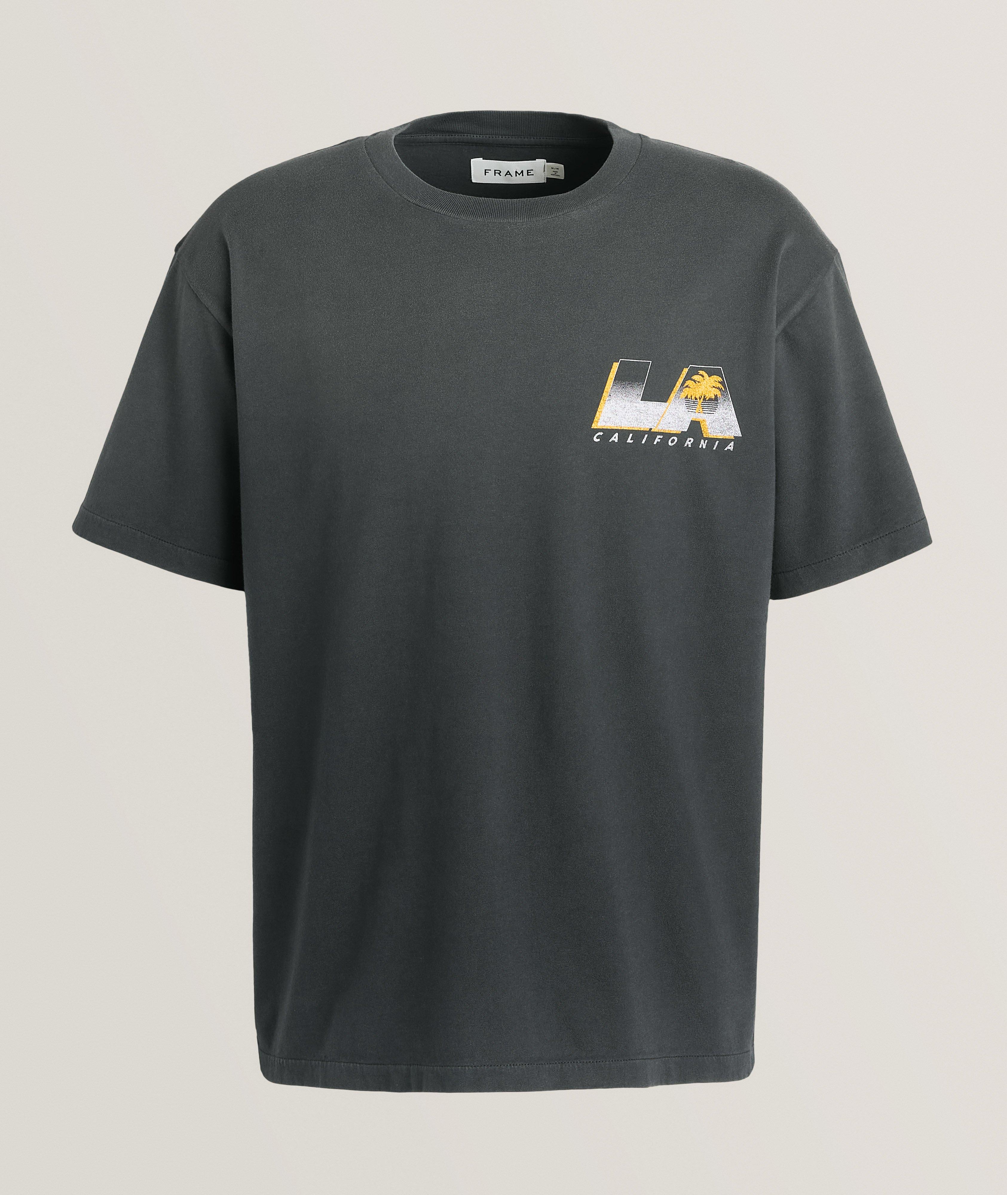 Boxy Vintage Garment Dyed Cotton T-Shirt