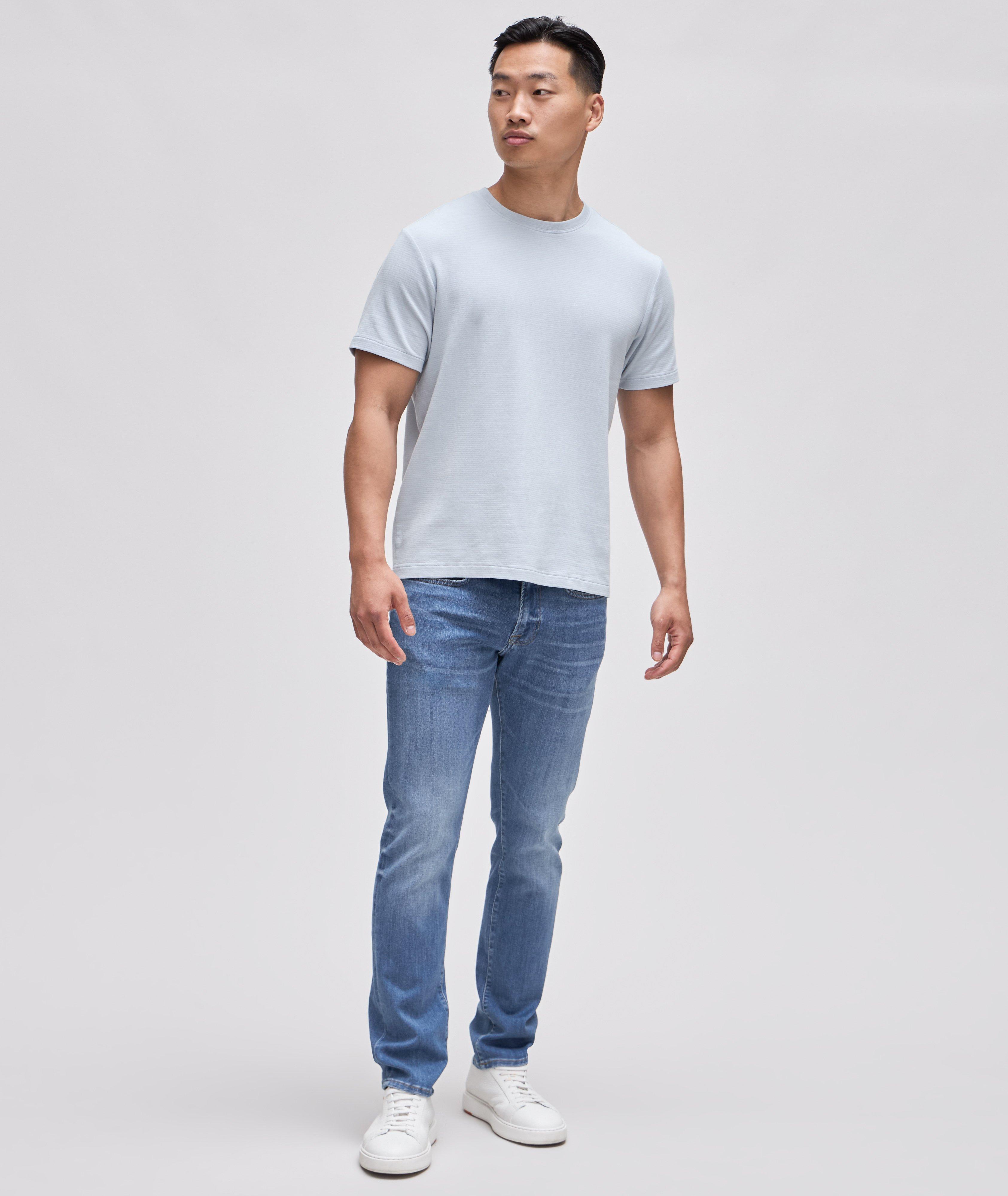 Jean L’homme en coton extensible de coupe amincie image 3