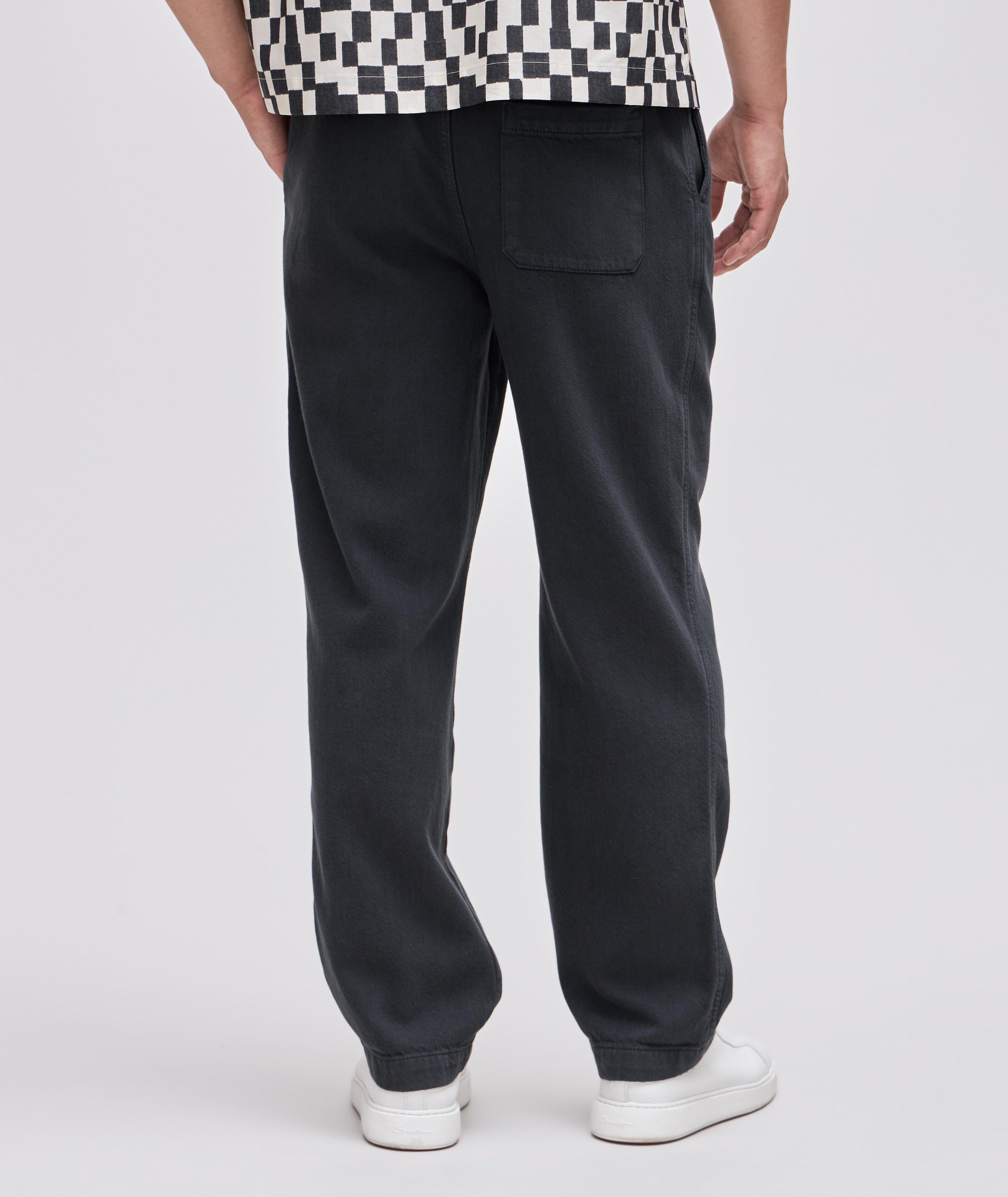 Pantalon sport en coton bouclé image 2