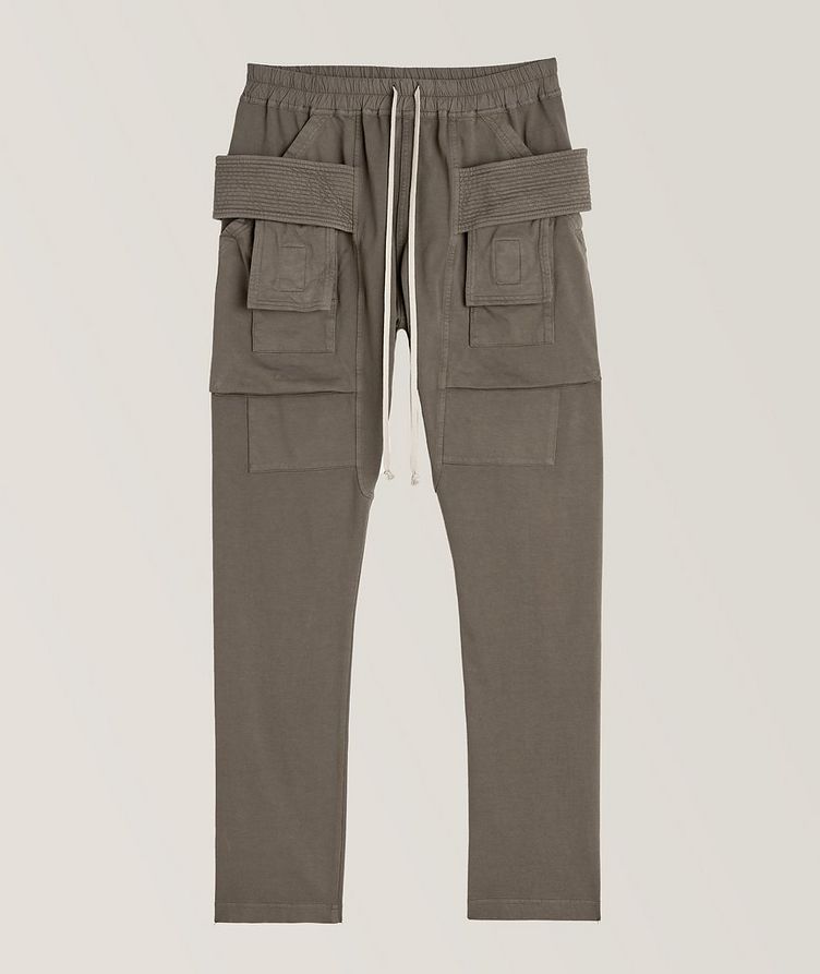 Creatch Wide-Leg Cotton-Jersey Cargo Trousers image 0