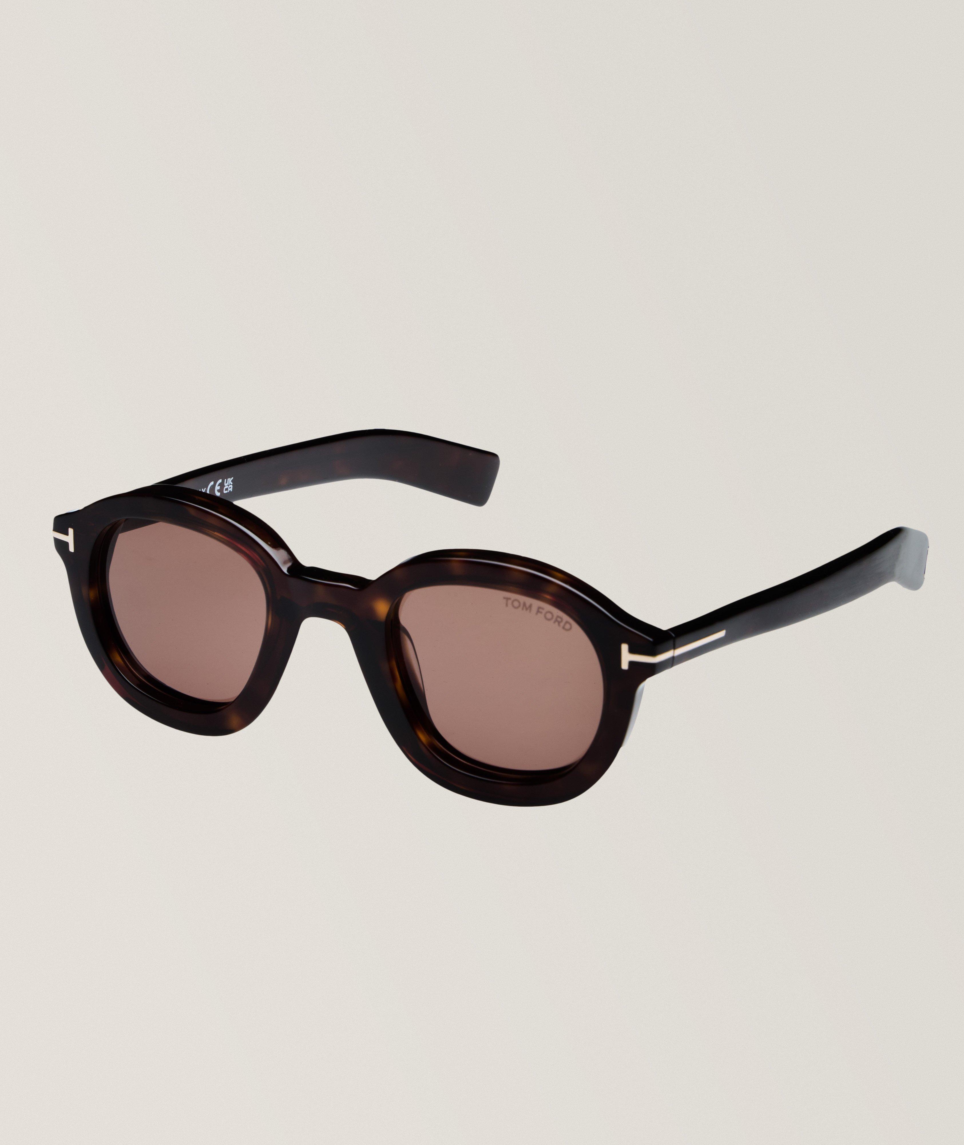 TOM FORD Raffa Round Frame Sunglasses