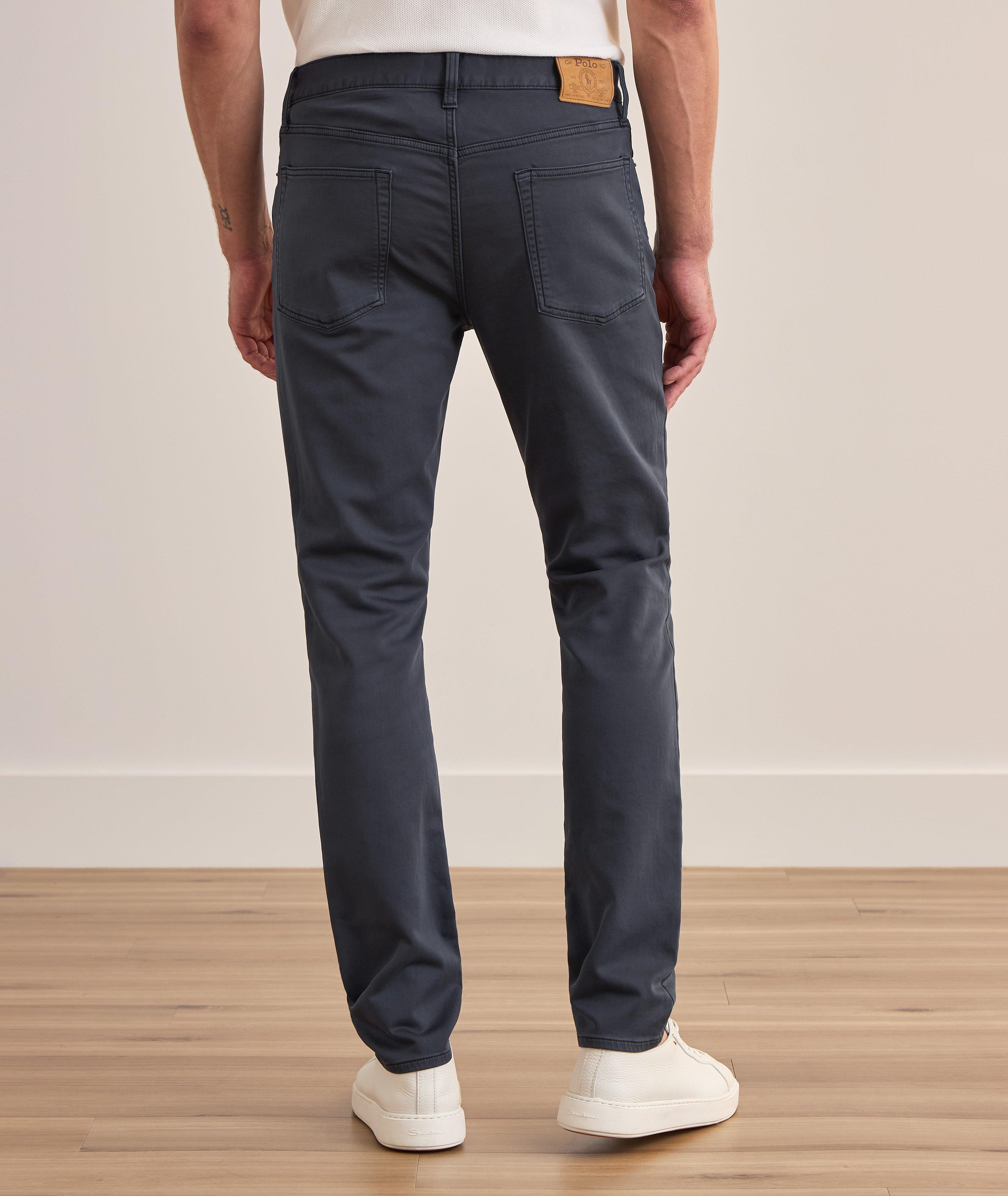 Stretch-Cotton Five-Pocket Chino Pants image 4