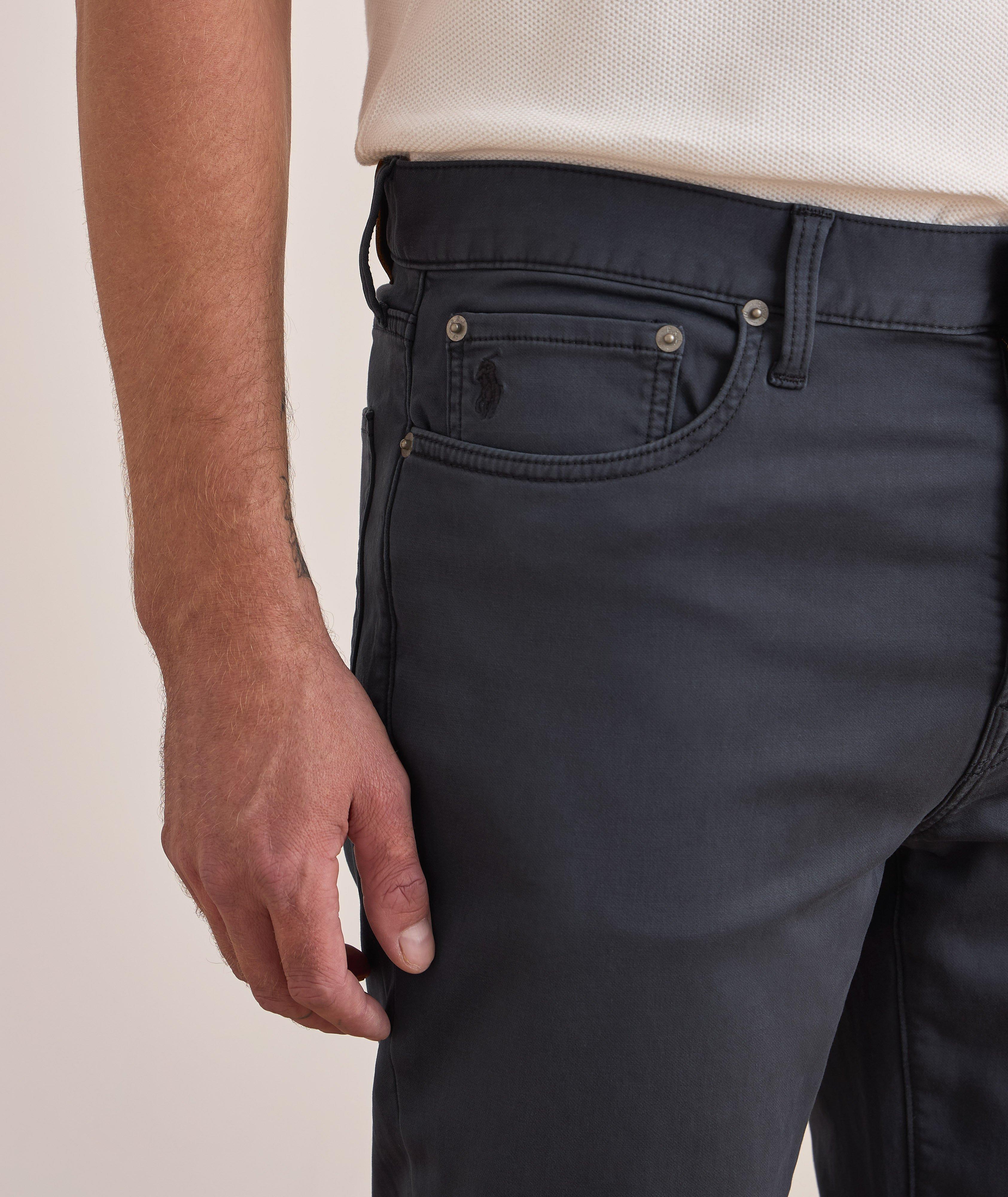 Stretch-Cotton Five-Pocket Chino Pants image 6