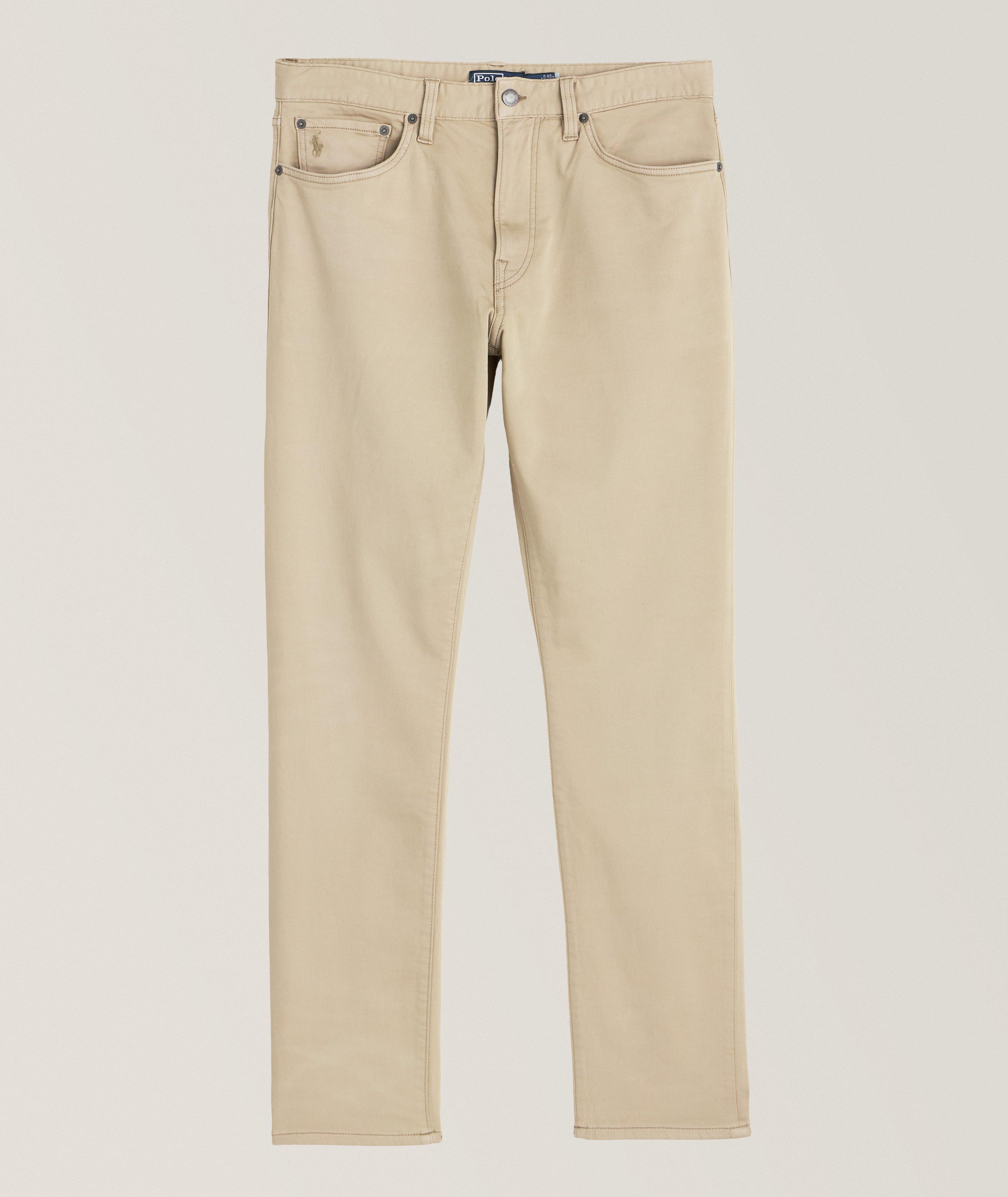 Lauren Ralph Lauren Petite Stretch-Cotton Blend Pants (Birch Tan