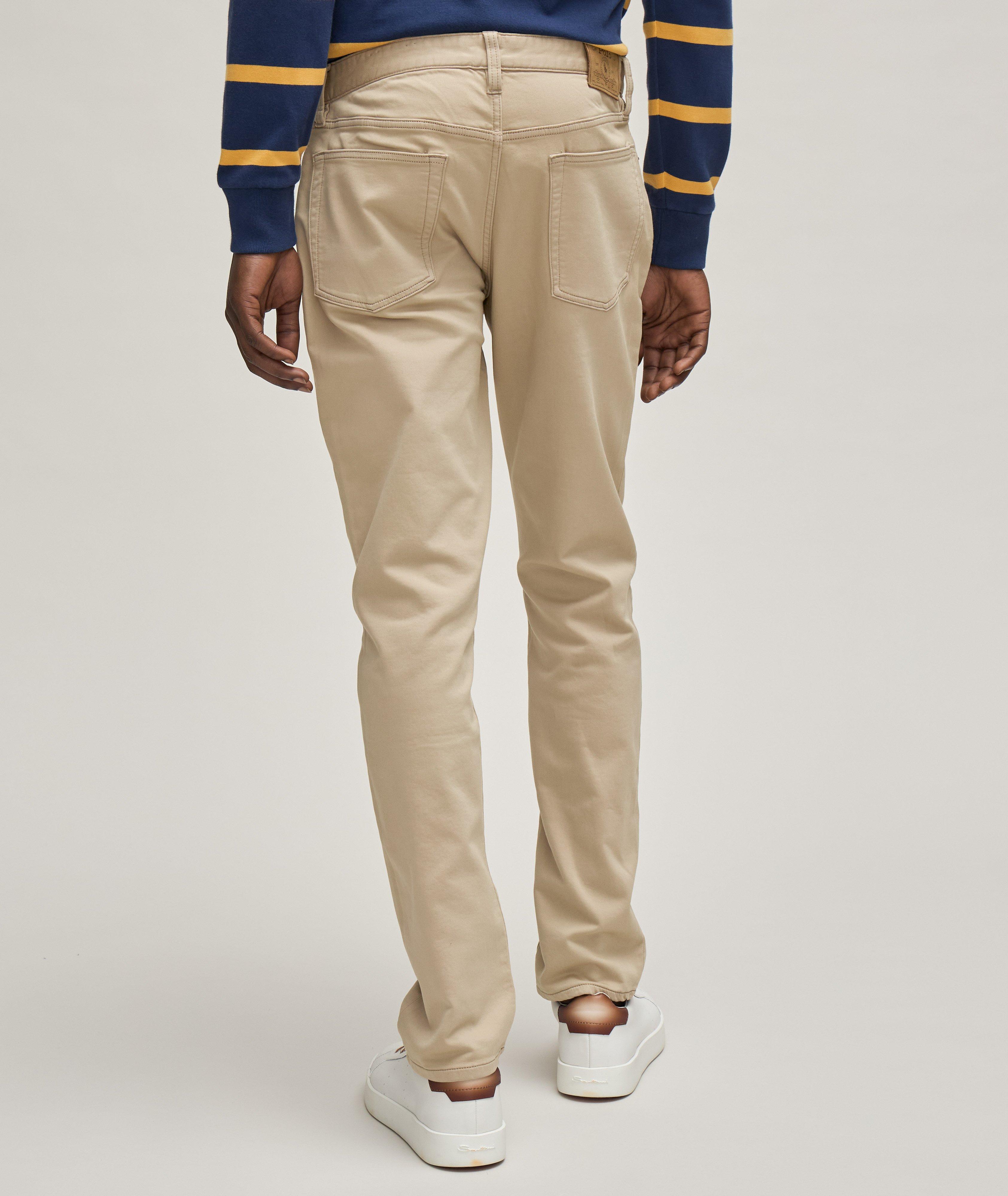 Stretch Cotton Pants