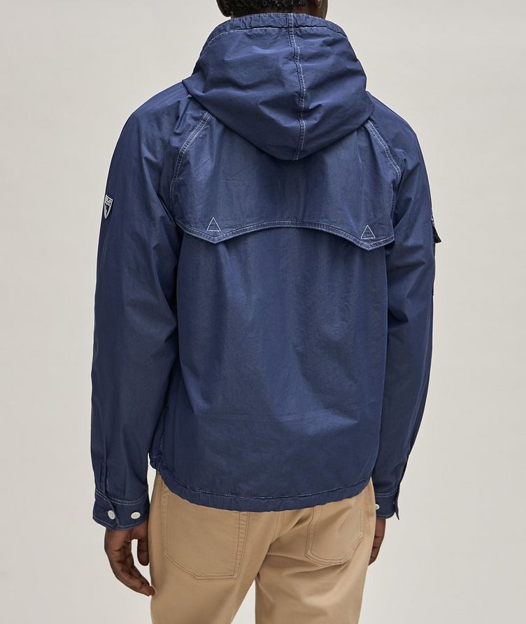 Garment-Dyed Twill Hooded Jacket image 2