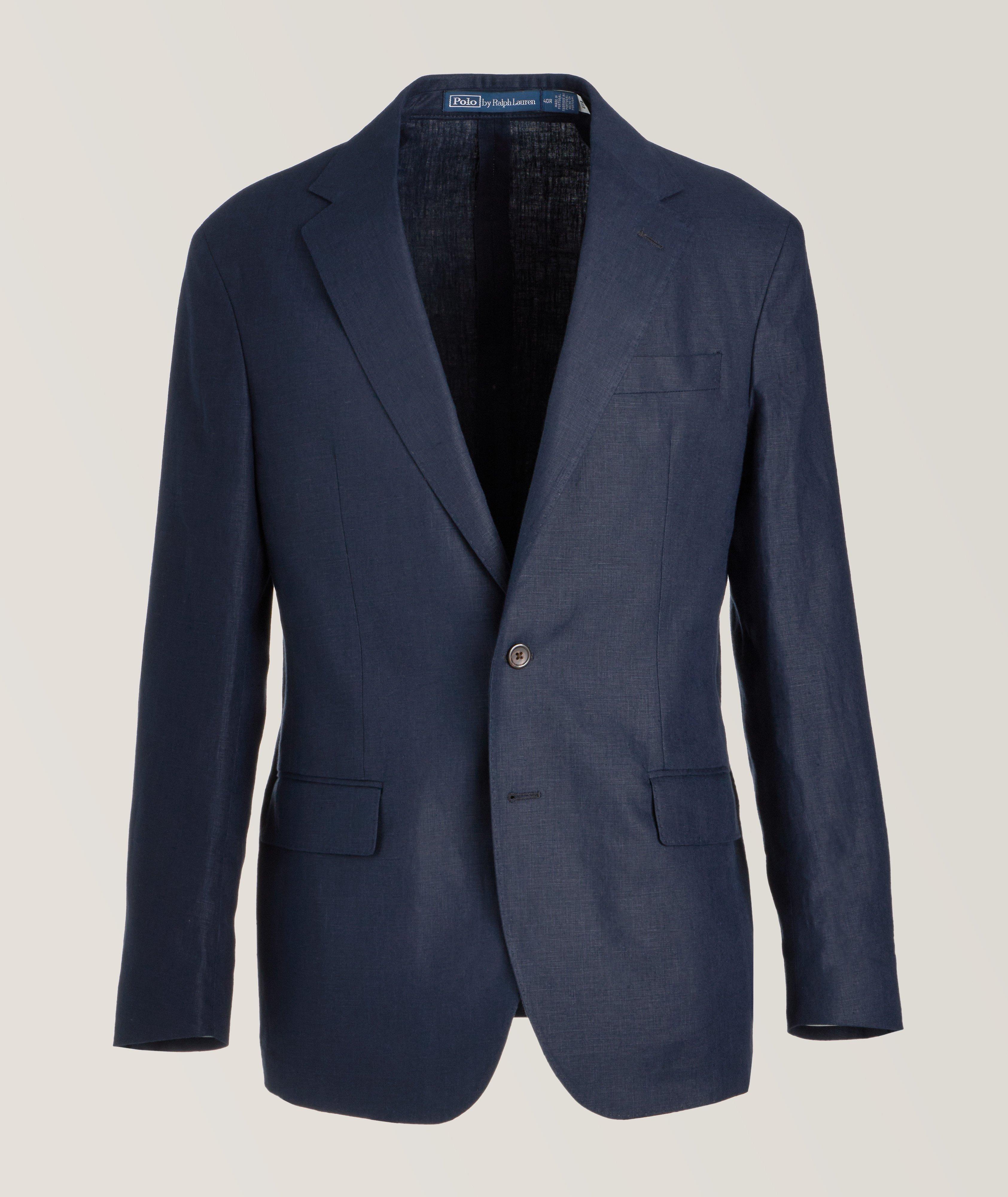 Polo Ralph Lauren Classics Linen Sport Jacket in Blue | Men's Size 48