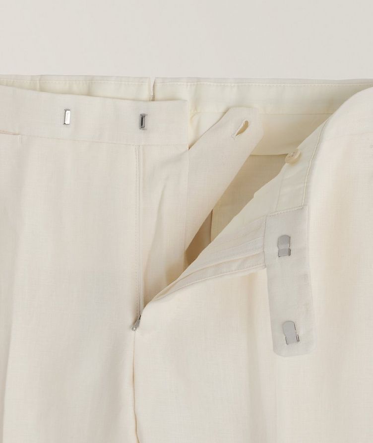 Pleated Linen Pants image 1