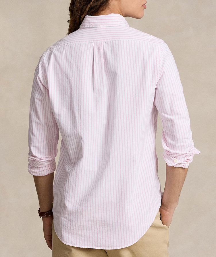 Striped Oxford Cotton Sport Shirt  image 2