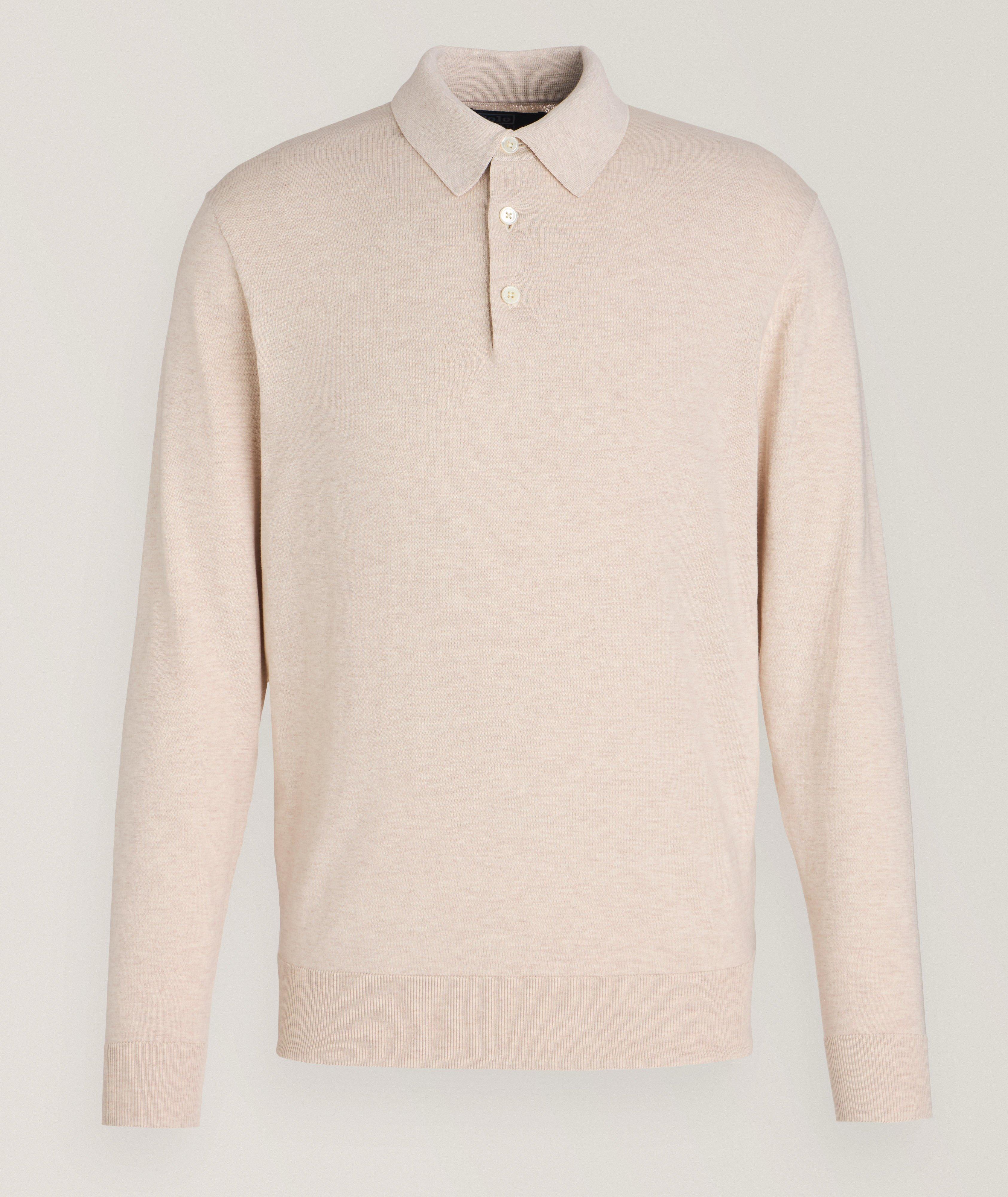 Mélange Cotton Sweater