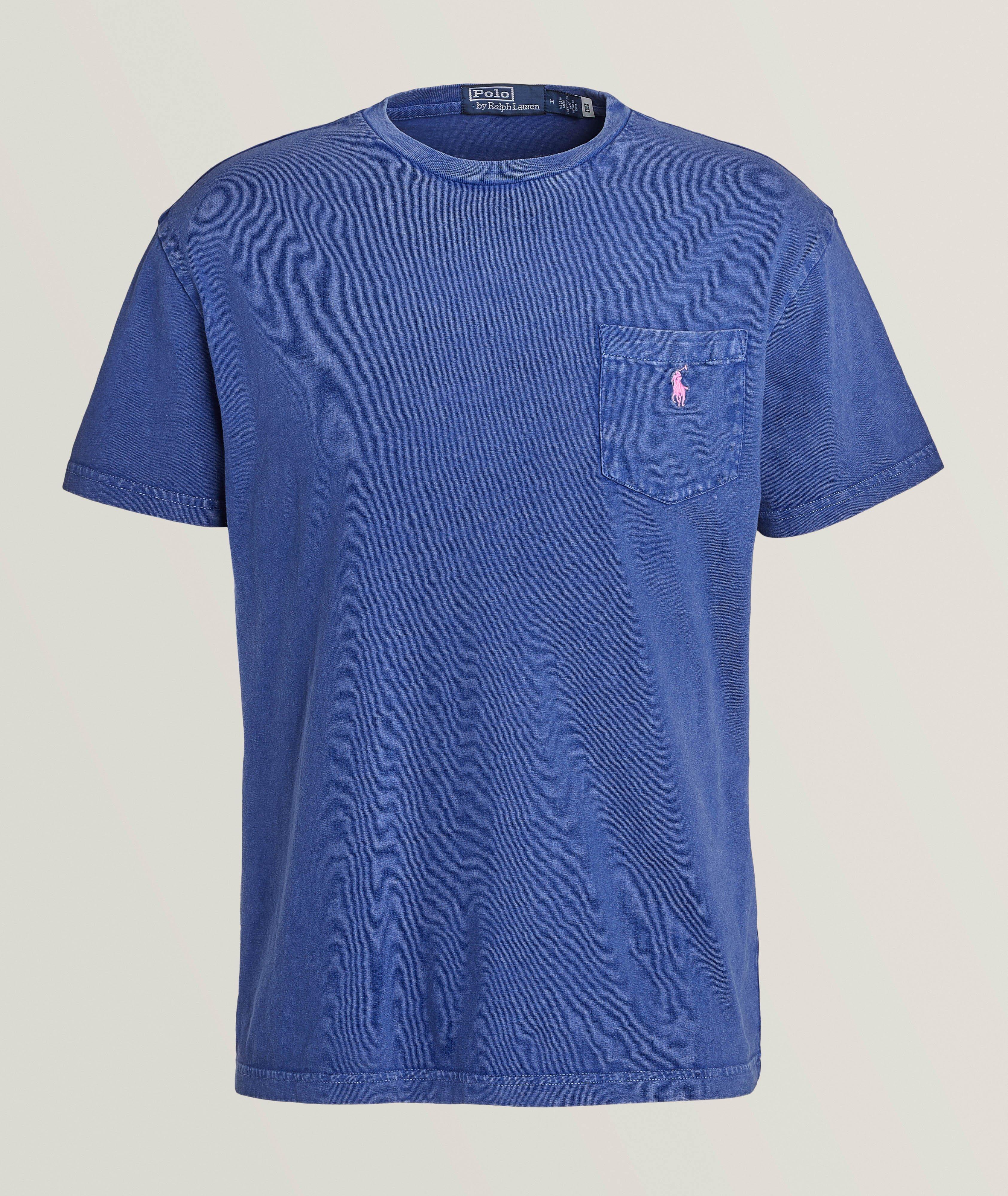 Cotton-Linen Pocket T-Shirt  image 0