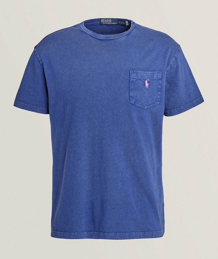 Cotton-Linen Pocket T-Shirt  image 0