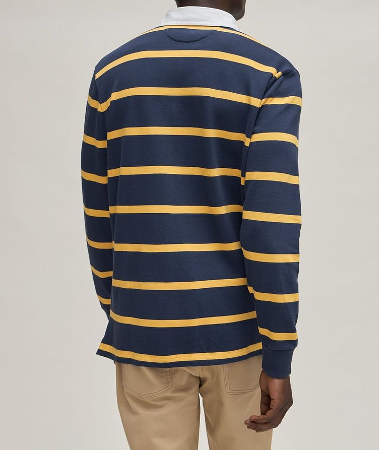 Striped Cotton Rugby Polo  image 2